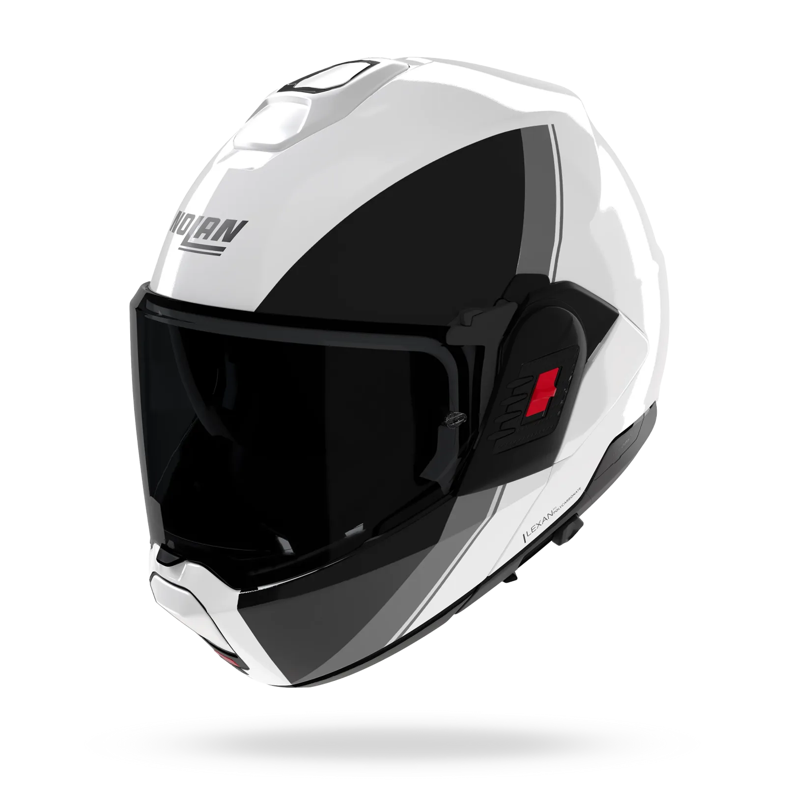 Каска Nolan N120-1 Verniciatura Speciale 356 White Black Gray