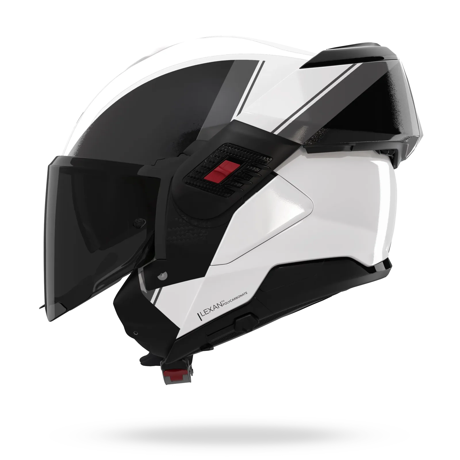 Каска Nolan N120-1 Verniciatura Speciale 356 White Black Gray