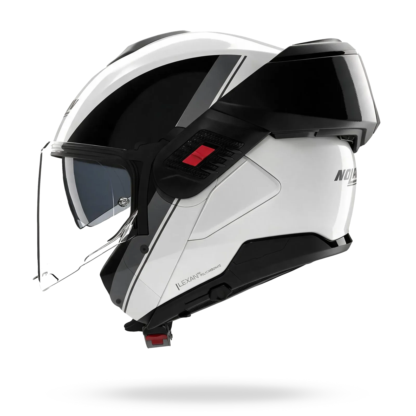 Каска Nolan N120-1 Verniciatura Speciale 356 White Black Gray