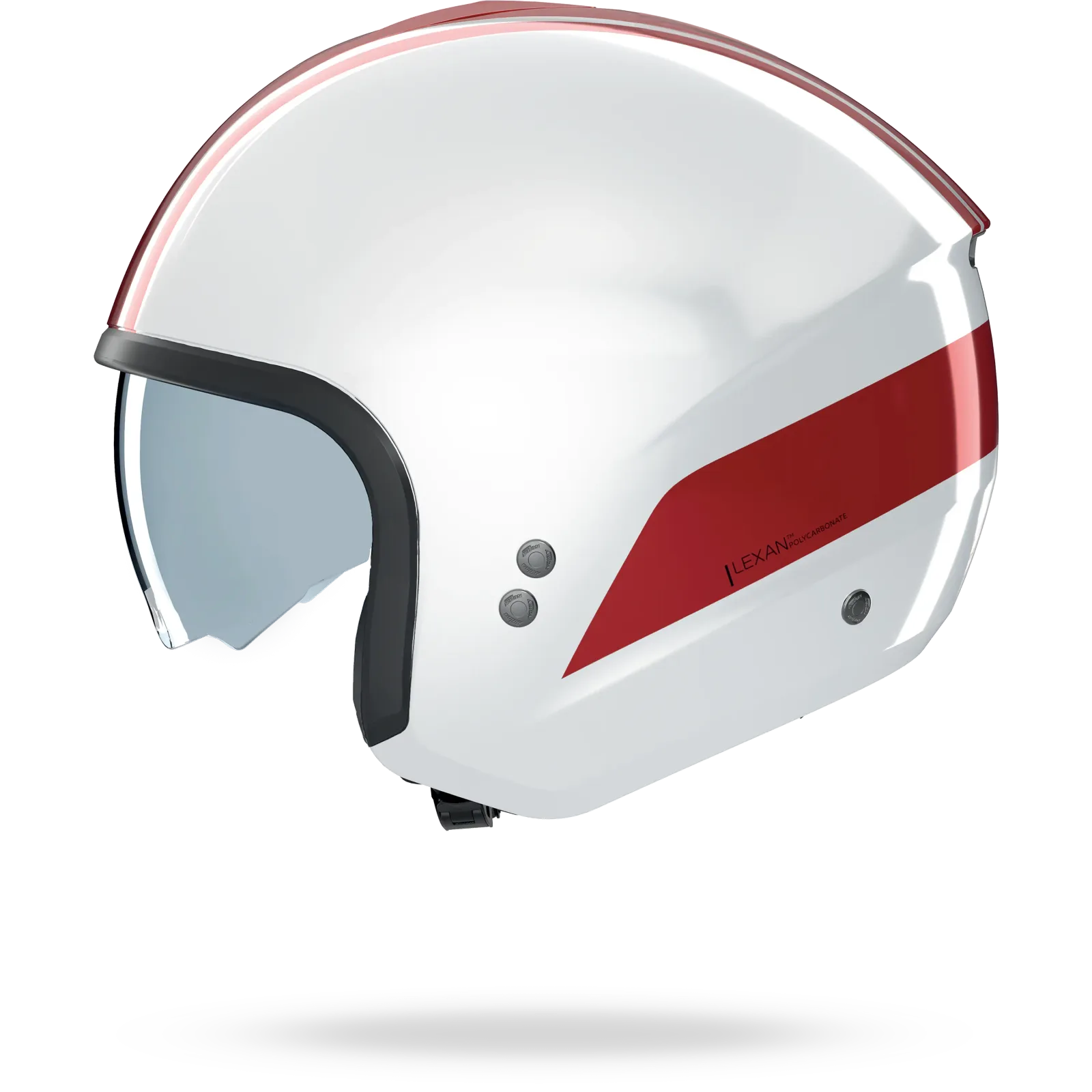 Каска Nolan N20-2 Dolce Vita 347 Metal White Red