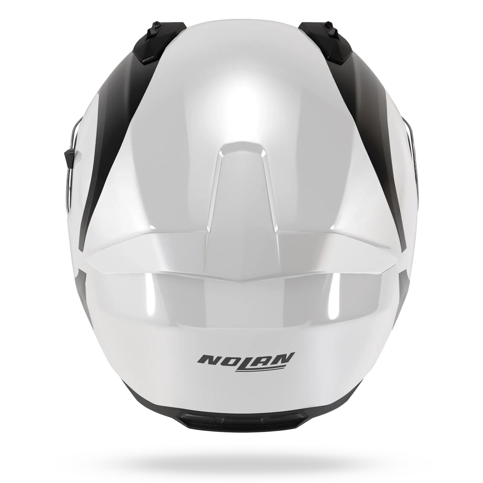 Каска Nolan N60-6 Bifase 349 Metal White Black Gray