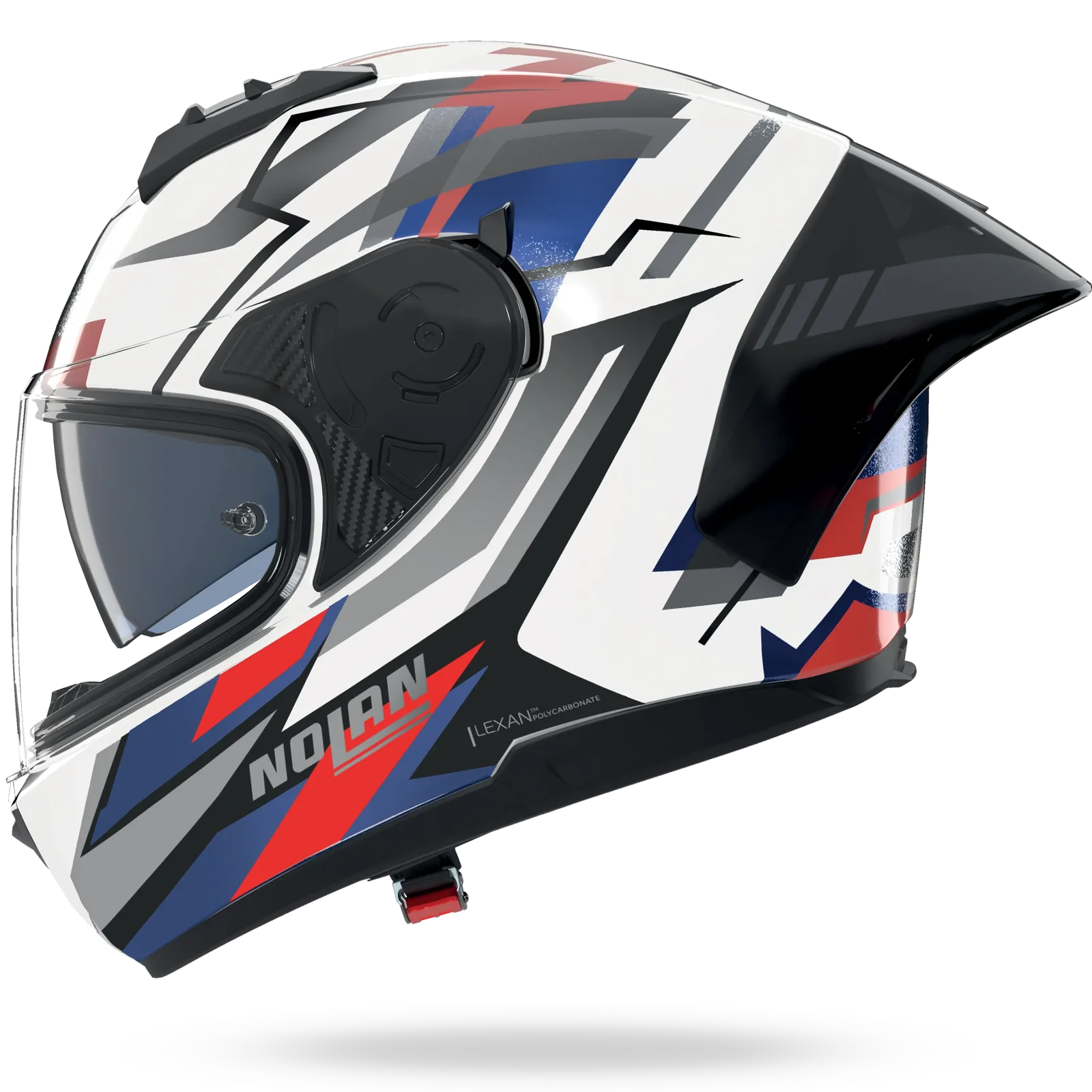 Каска Nolan N60-6 Sport Corsa 355 Metal White Blue Red