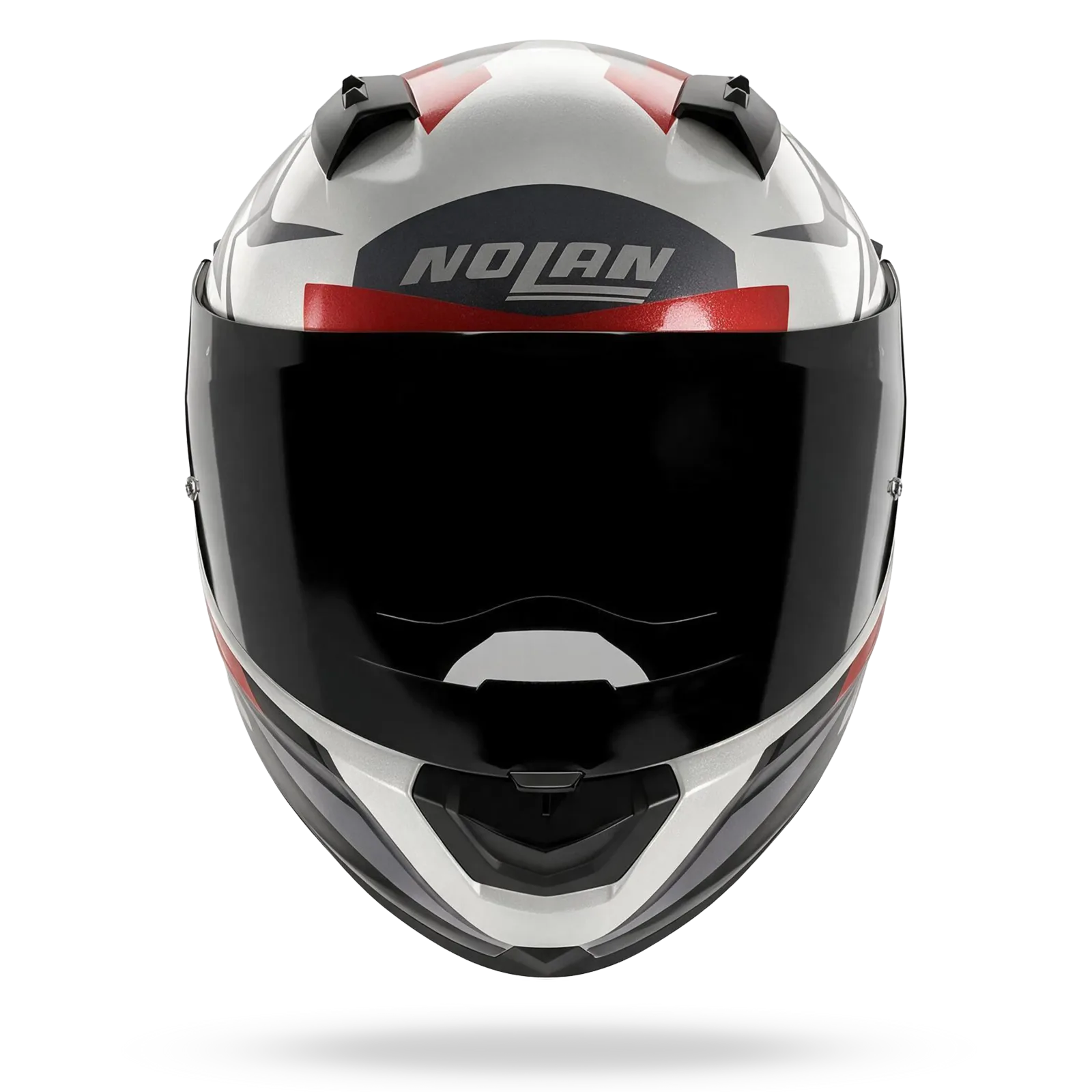Каска Nolan N60-6 Sport Corsa 356 Metal White Black Red