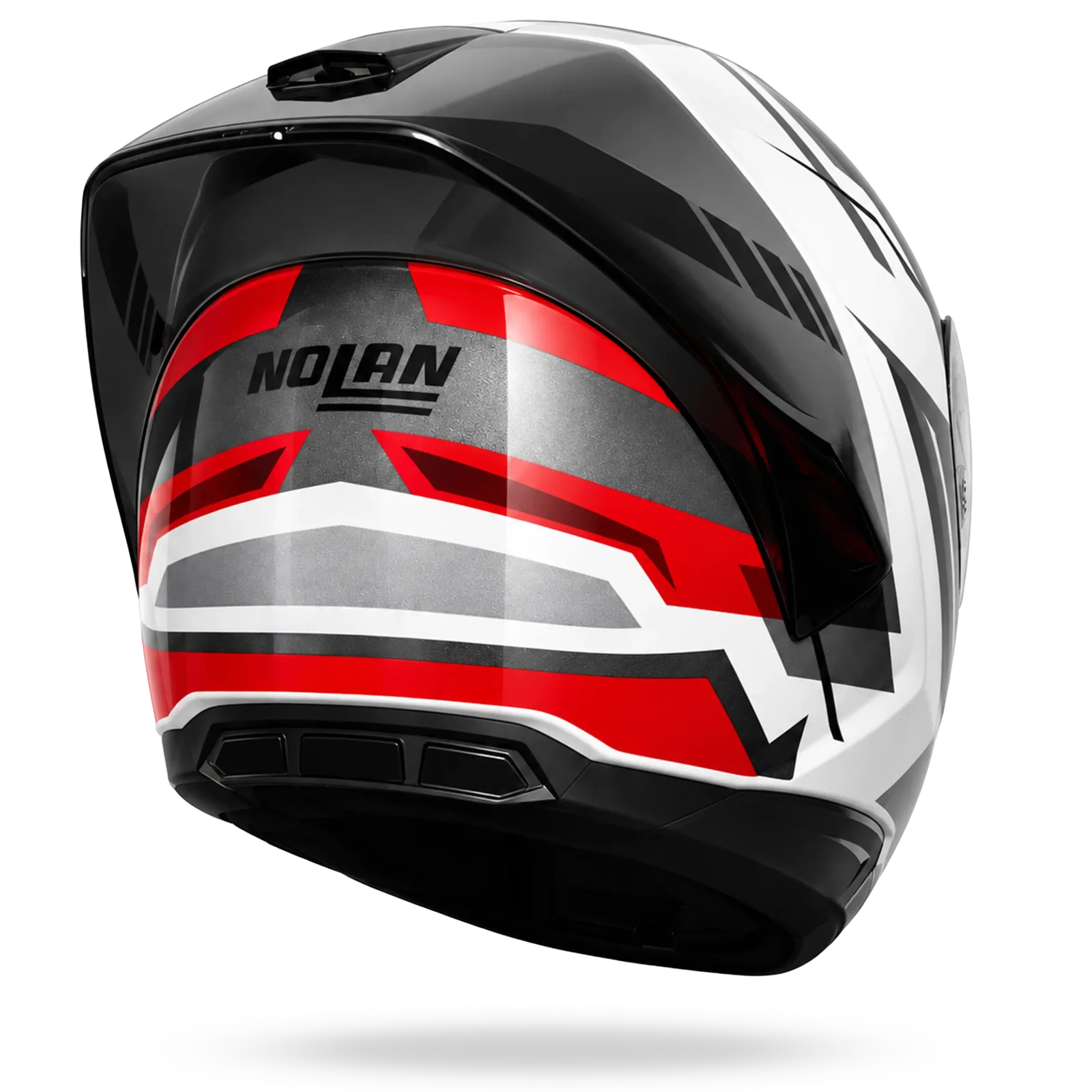 Каска Nolan N60-6 Sport Corsa 356 Metal White Black Red