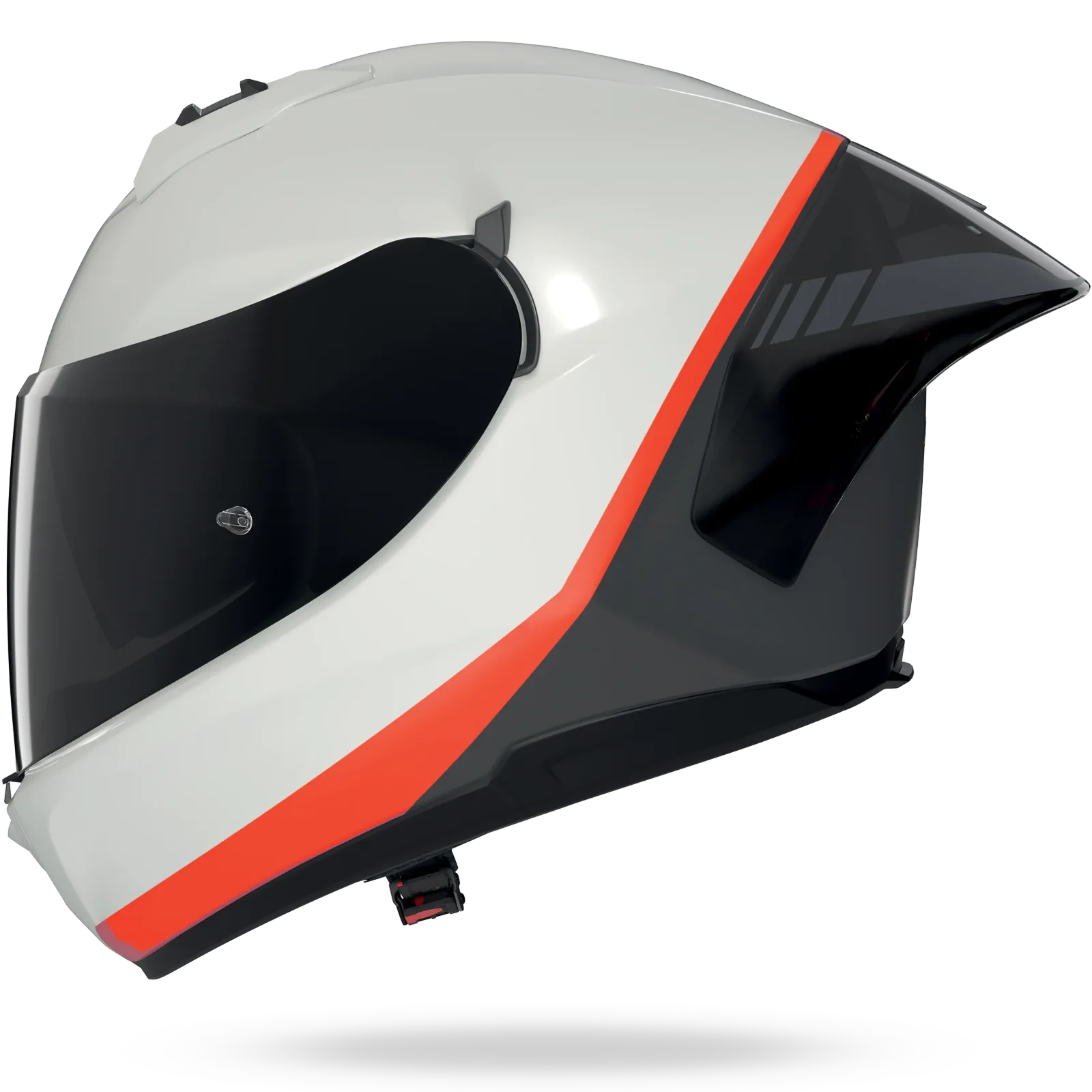 Каска Nolan N60-6 Sport Verniciatura Speciale 347 White Black Orange