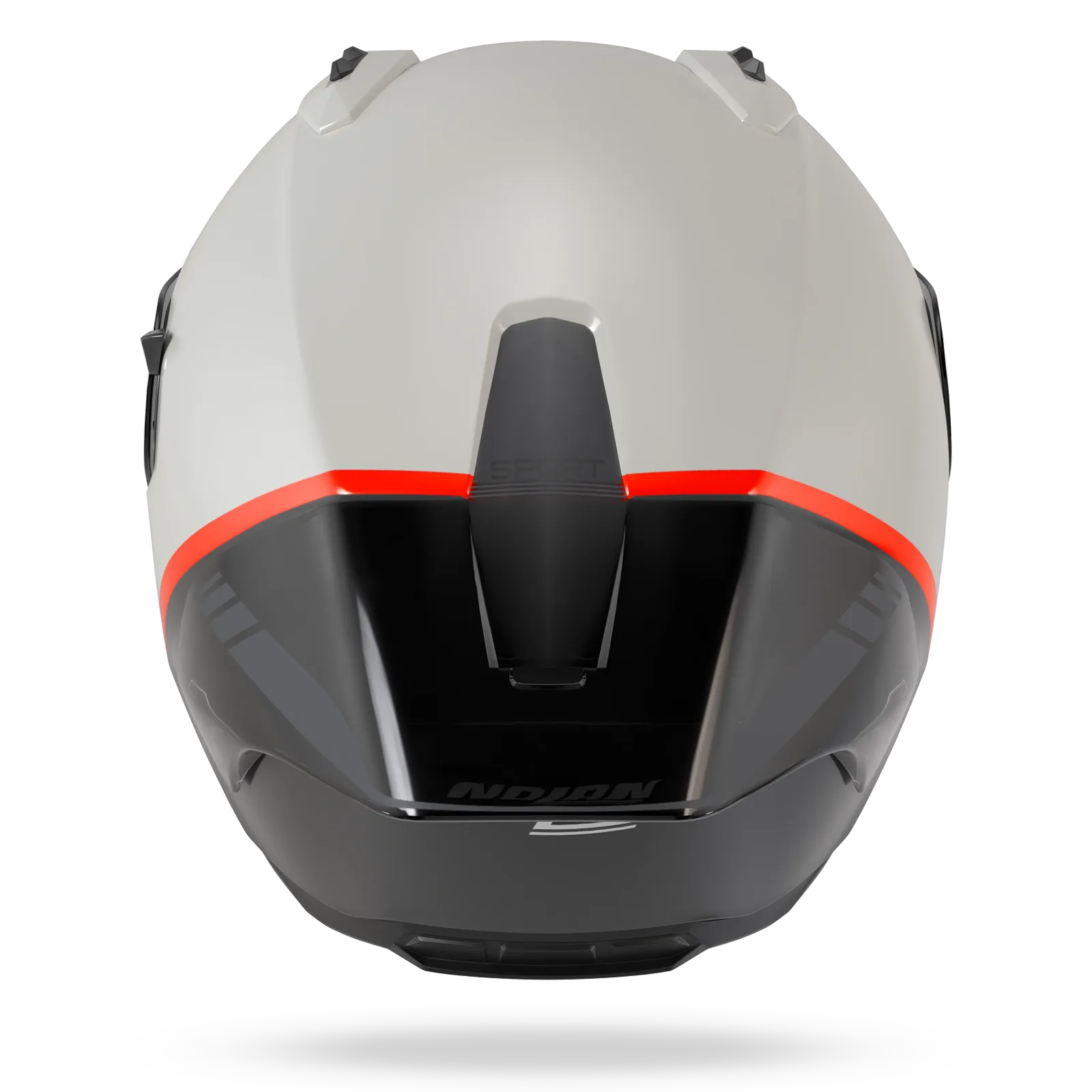 Каска Nolan N60-6 Sport Verniciatura Speciale 347 White Black Orange