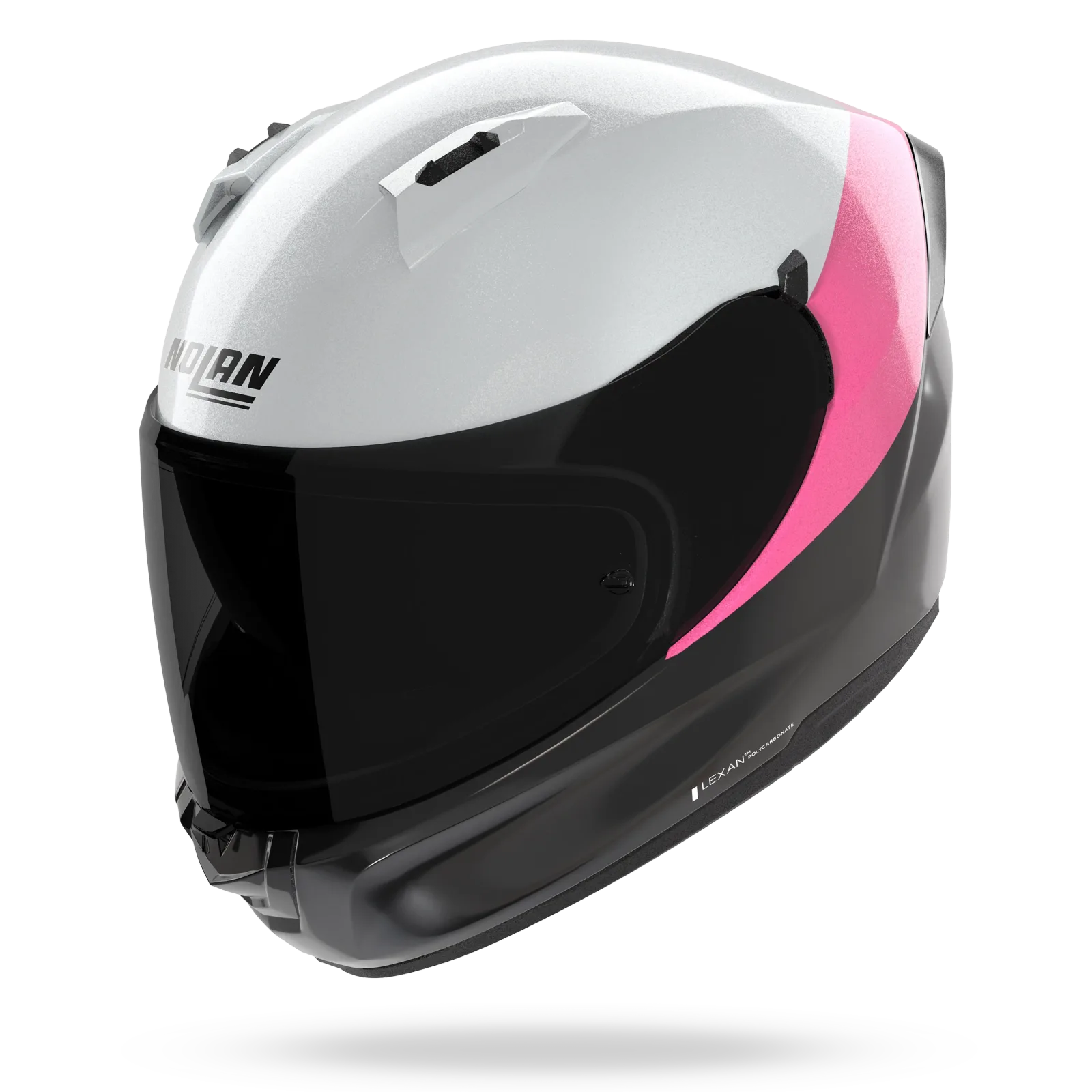 Каска Nolan N60-6 Verniciatura Speciale 347 Black White Fuchsia