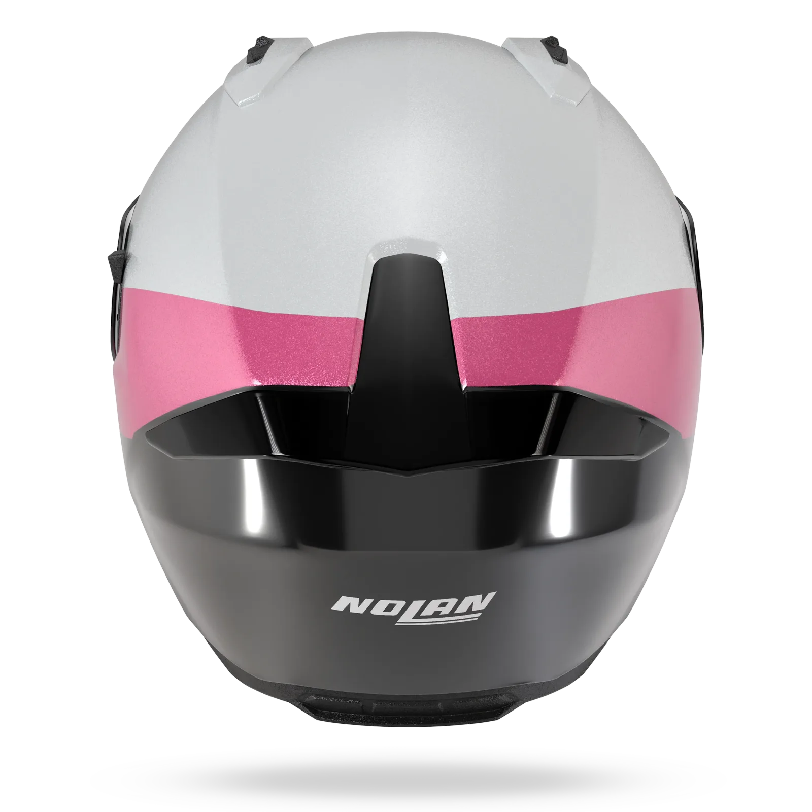 Каска Nolan N60-6 Verniciatura Speciale 347 Black White Fuchsia