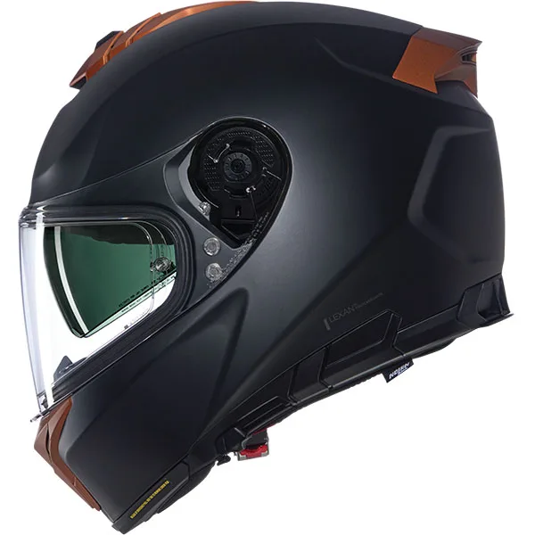 Каска Nolan N80-8 Classico Nobile 311 Matt Black Ocher