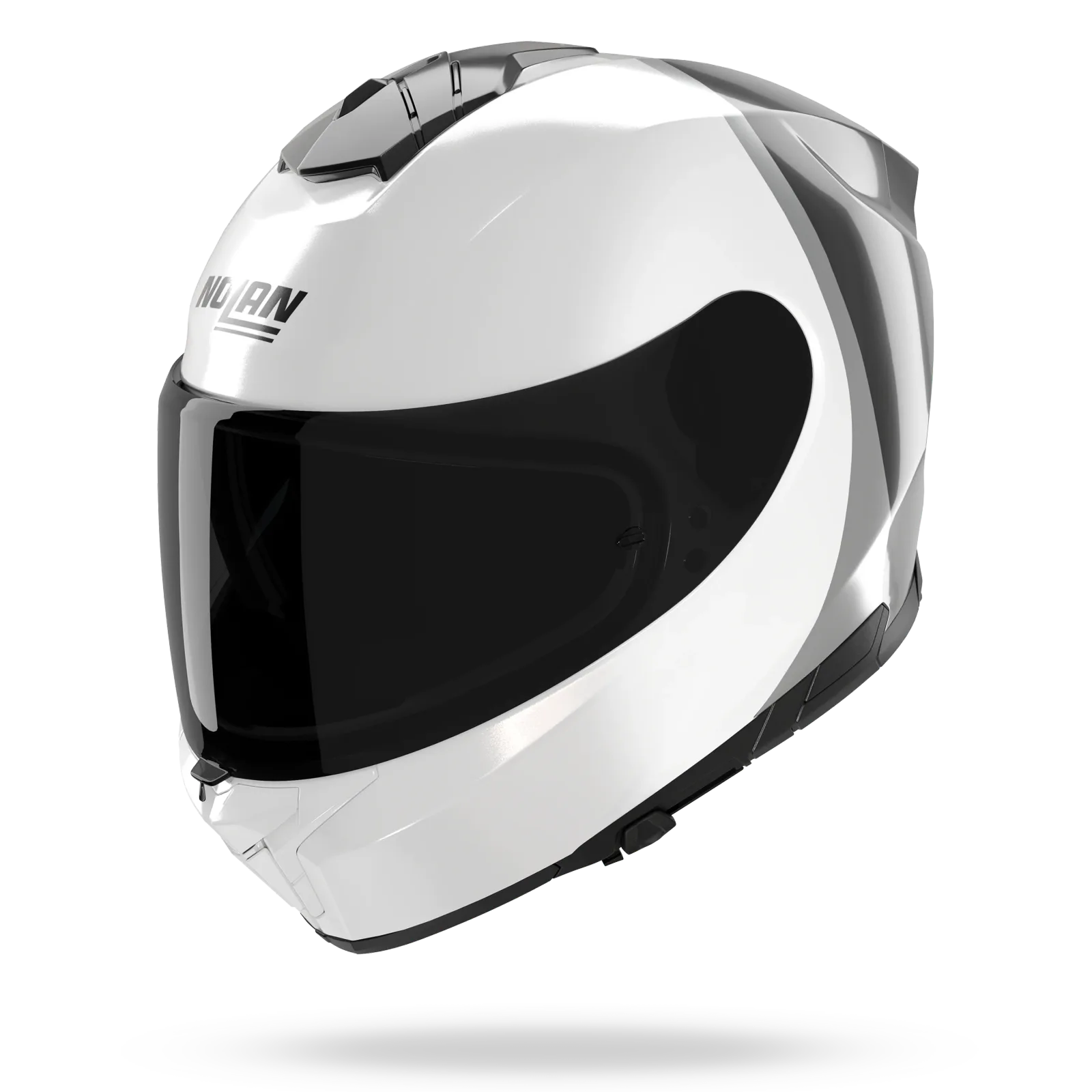Каска Nolan N80-8 Verniciatura Speciale 344 White Black