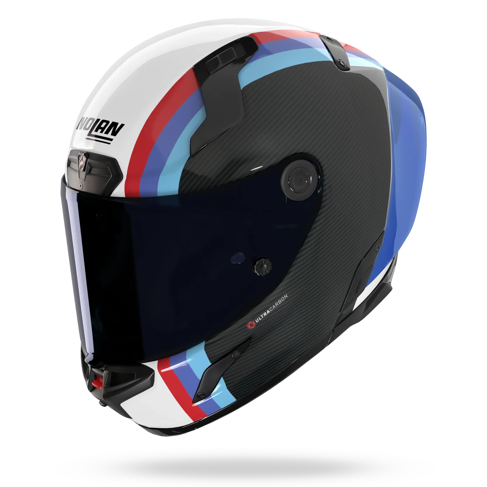 Каска Nolan X-804 RS Ultra Carbon Gemini 365 Carbon White Blue Red
