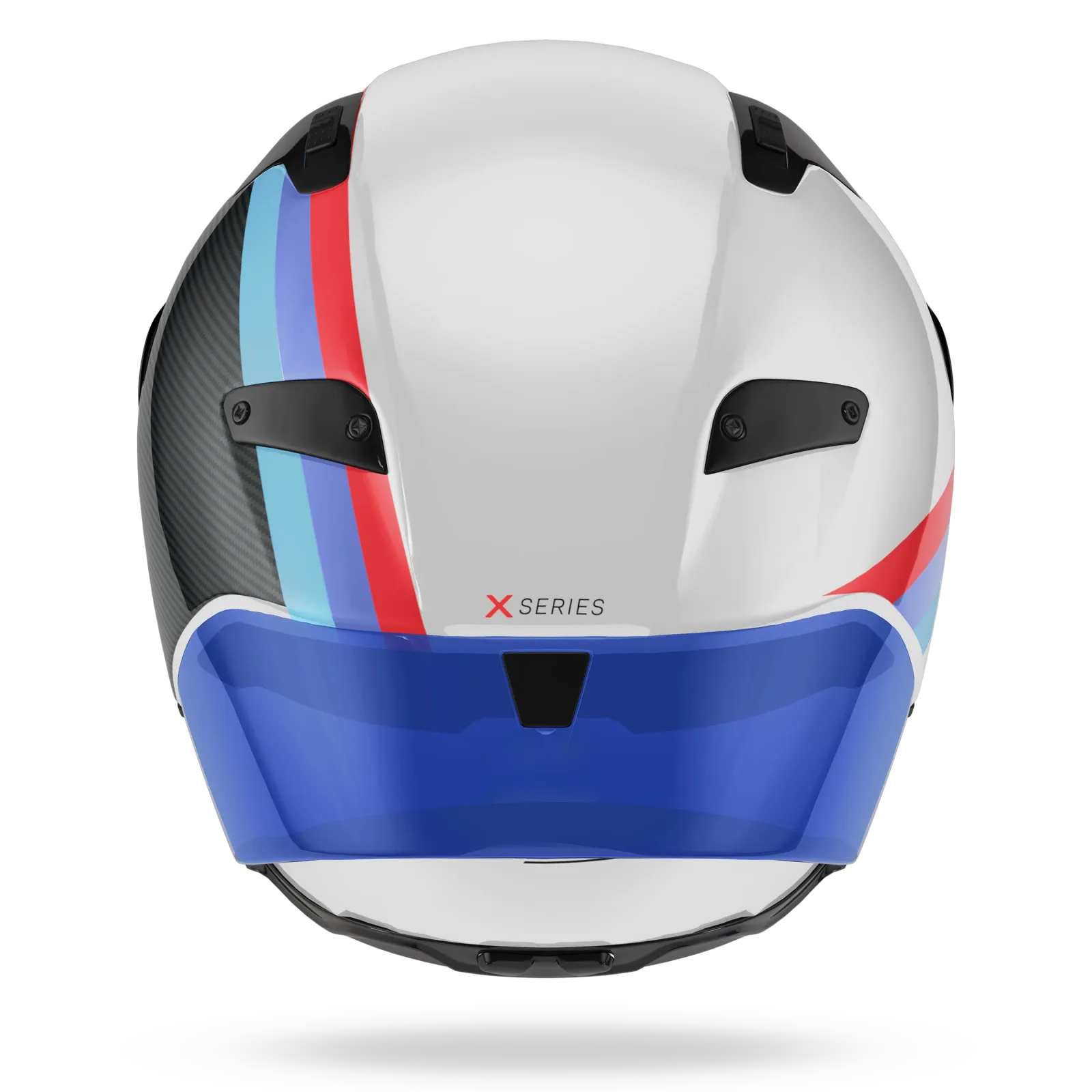 Каска Nolan X-804 RS Ultra Carbon Gemini 365 Carbon White Blue Red