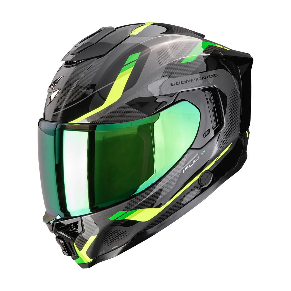 Каска Scorpion EXO-1500 Air Sleek Black/Green