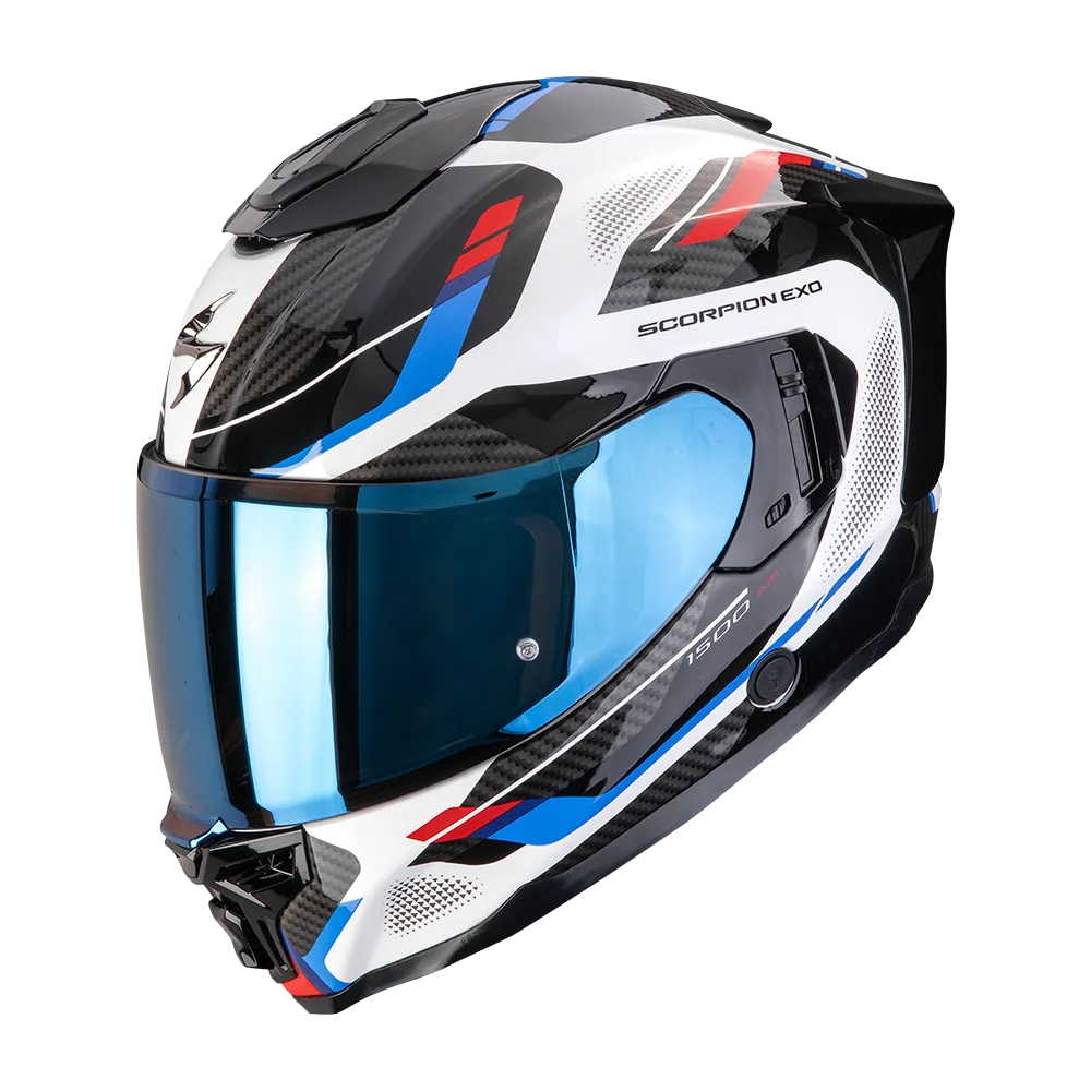 Каска Scorpion EXO-1500 Air Sleek Black/Red/Blue