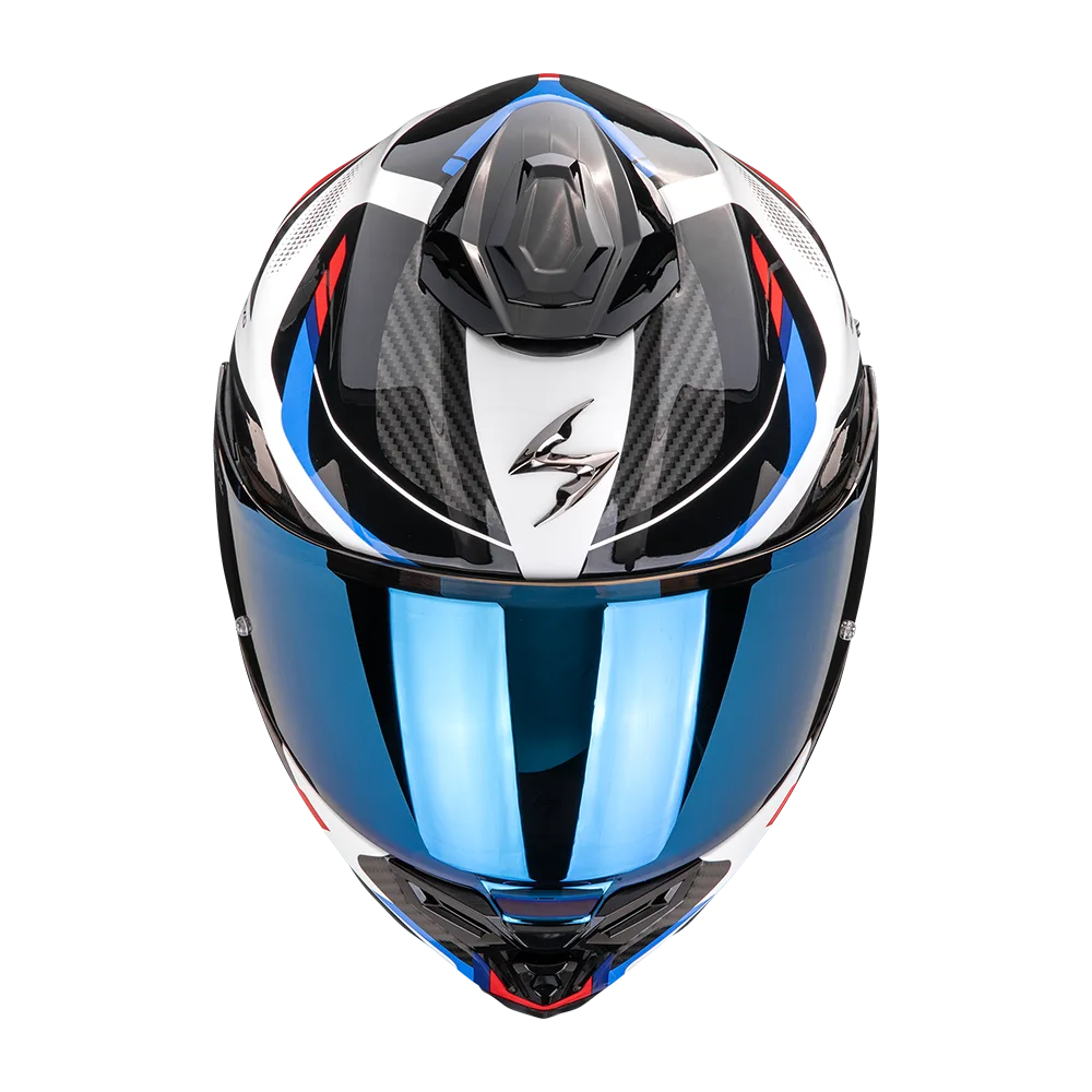 Каска Scorpion EXO-1500 Air Sleek Black/Red/Blue