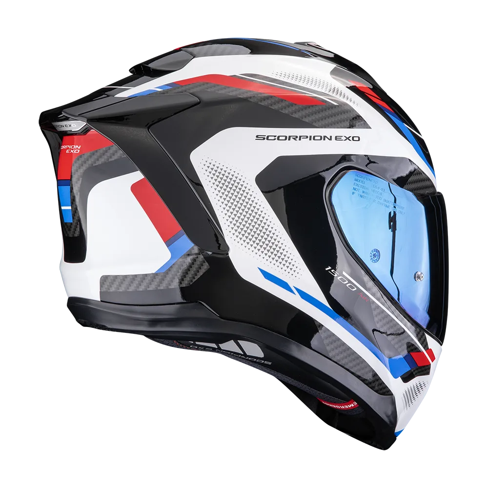 Каска Scorpion EXO-1500 Air Sleek Black/Red/Blue