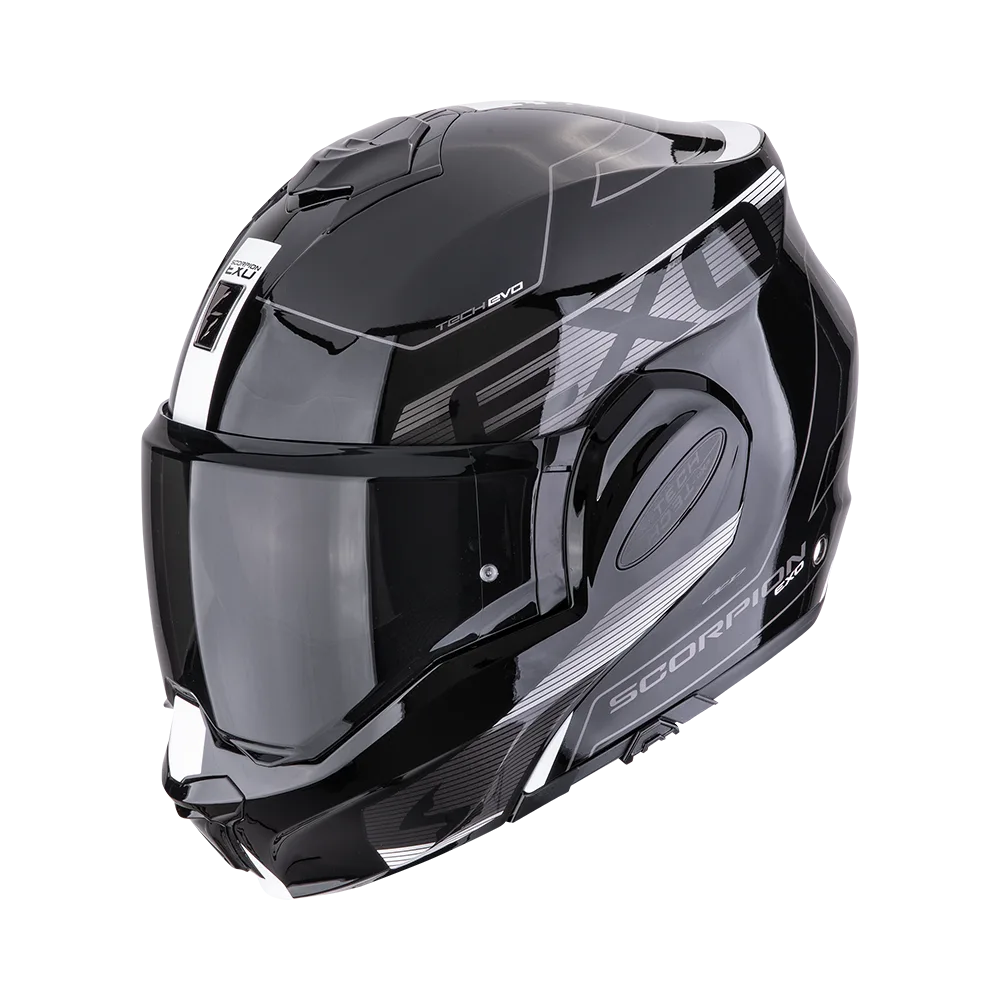 Каска Scorpion EXO-Tech EVO Traveller Black/White