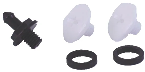 Комплект винтове за визьор SHOEI TR-3 — бели