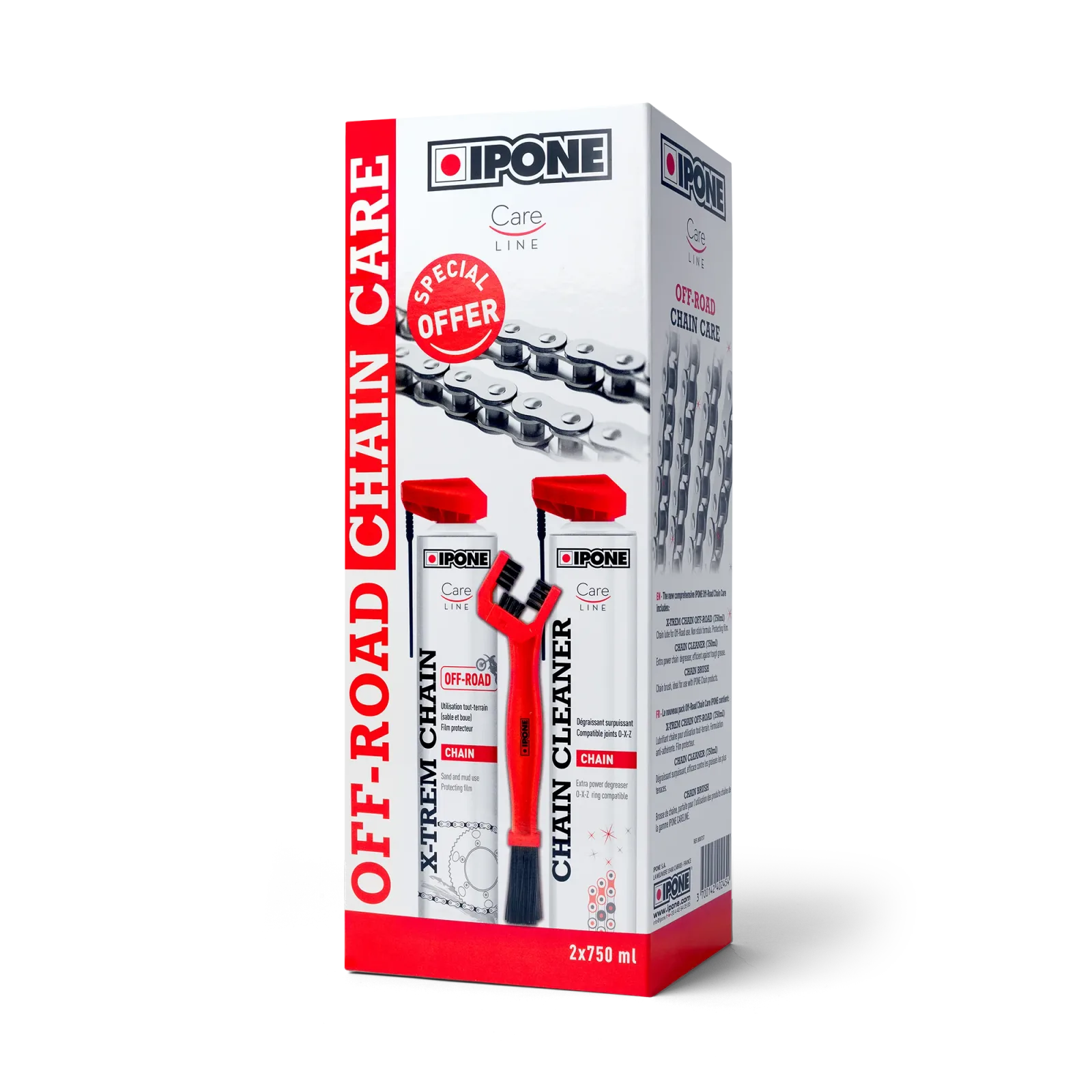 Комплект за поддръжка на верига Ipone Off Road Chain Pack