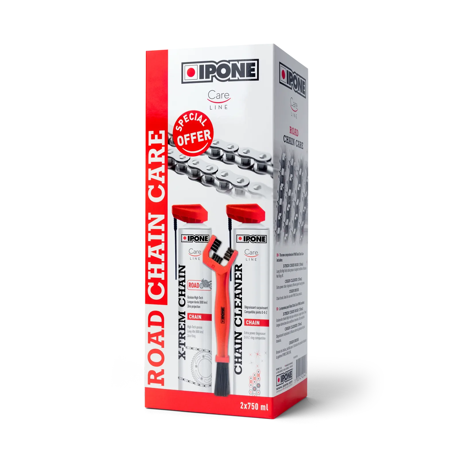 Комплект за поддръжка на верига Ipone Road Chain Pack