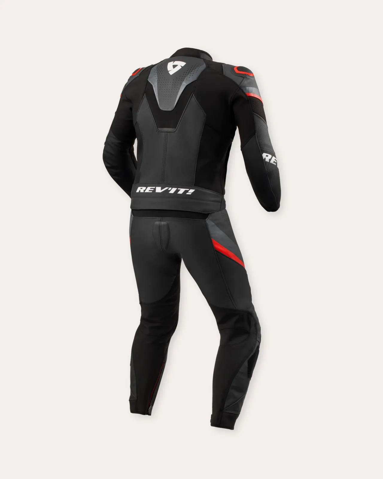 Кожен екип от две части Rev'it Beta 2 Black Anthracite