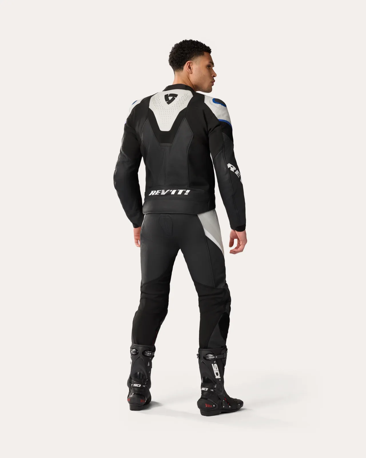 Кожен екип от две части Rev'it Beta 2 Black Anthracite