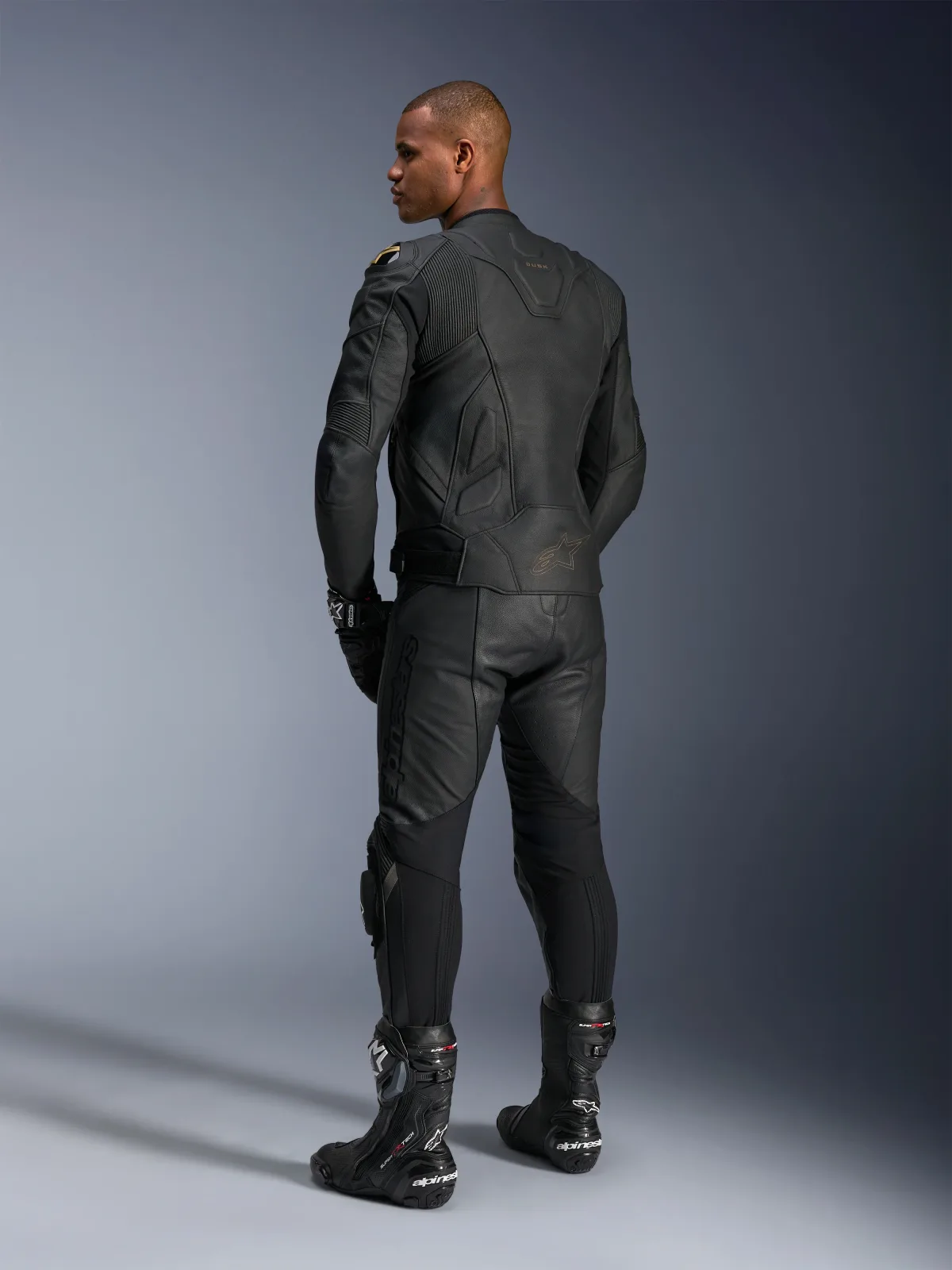 Кожен панталон Alpinestars Missile V3 Black Black