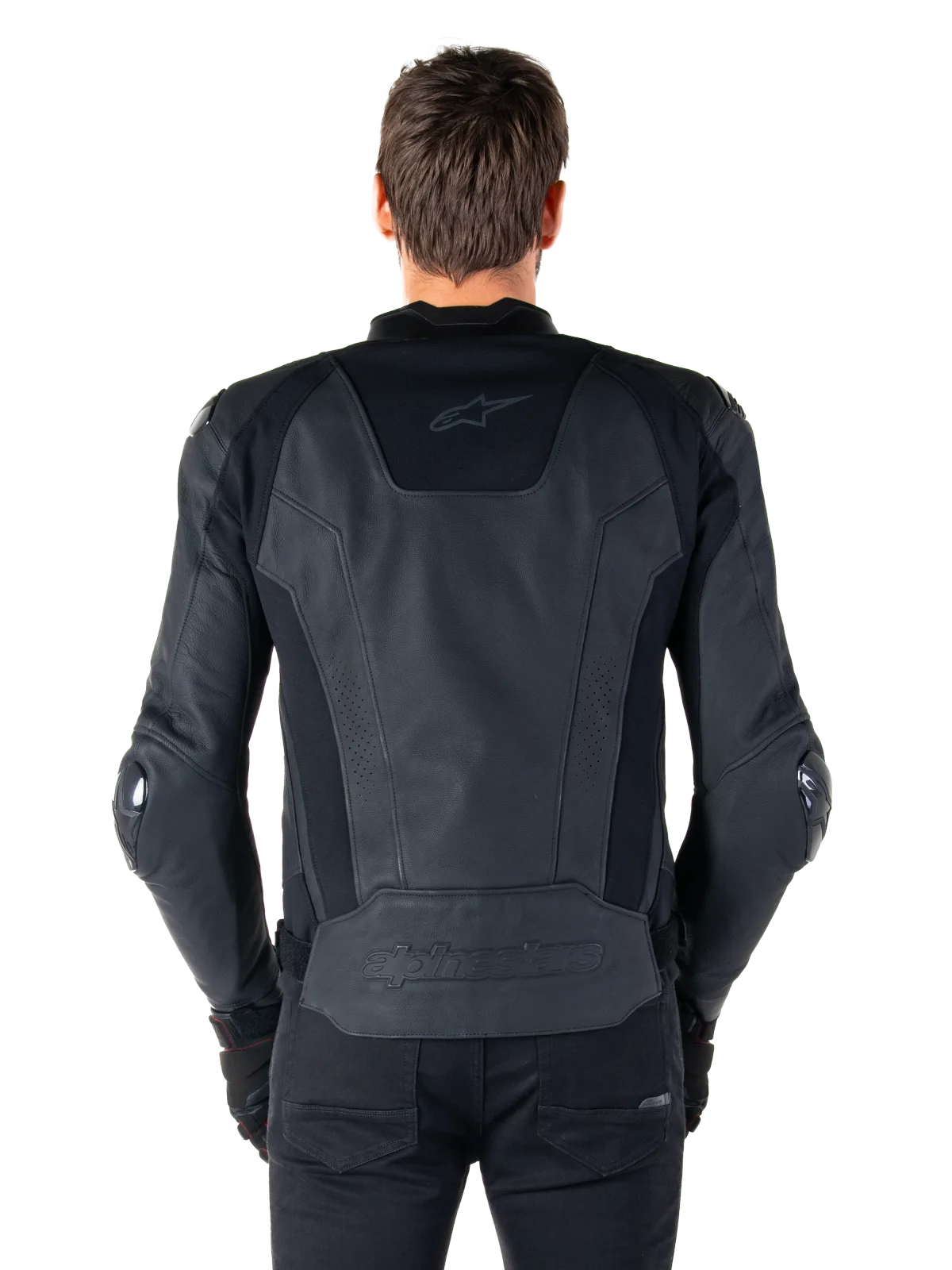 Кожено яке Alpinestars Missile V3 Black Black