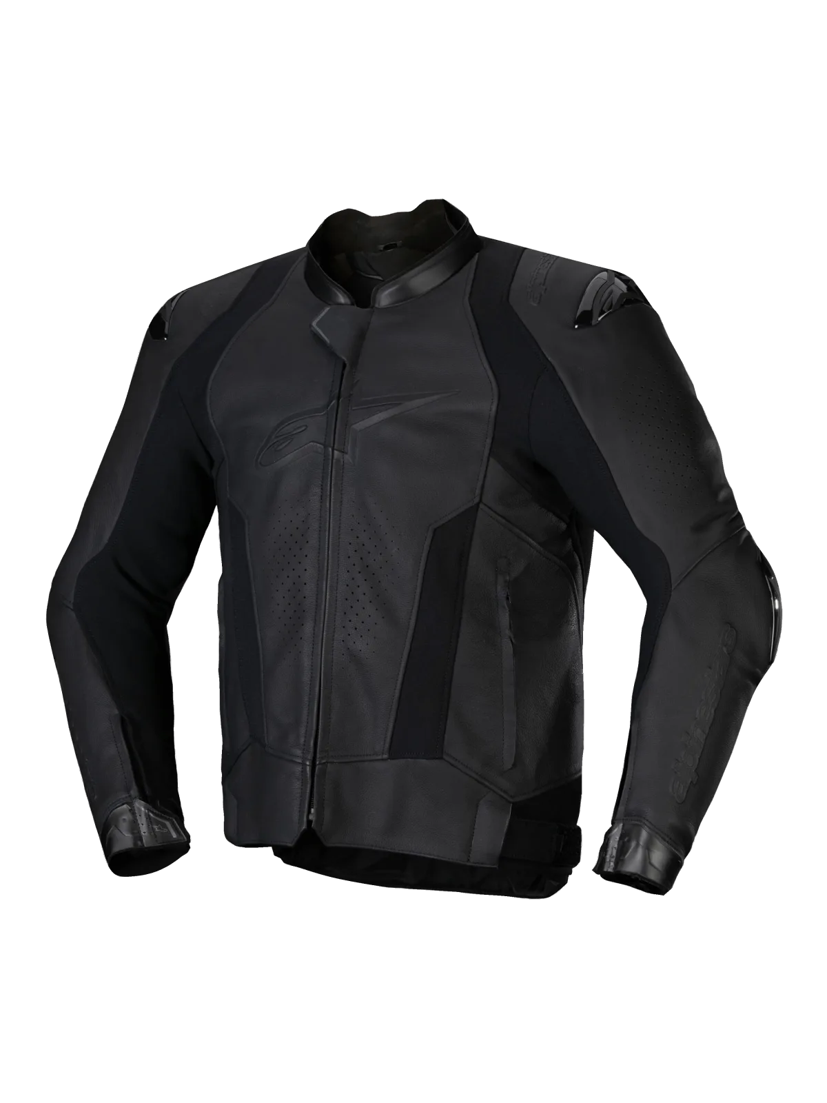 Кожено яке Alpinestars Missile V3 Black Black