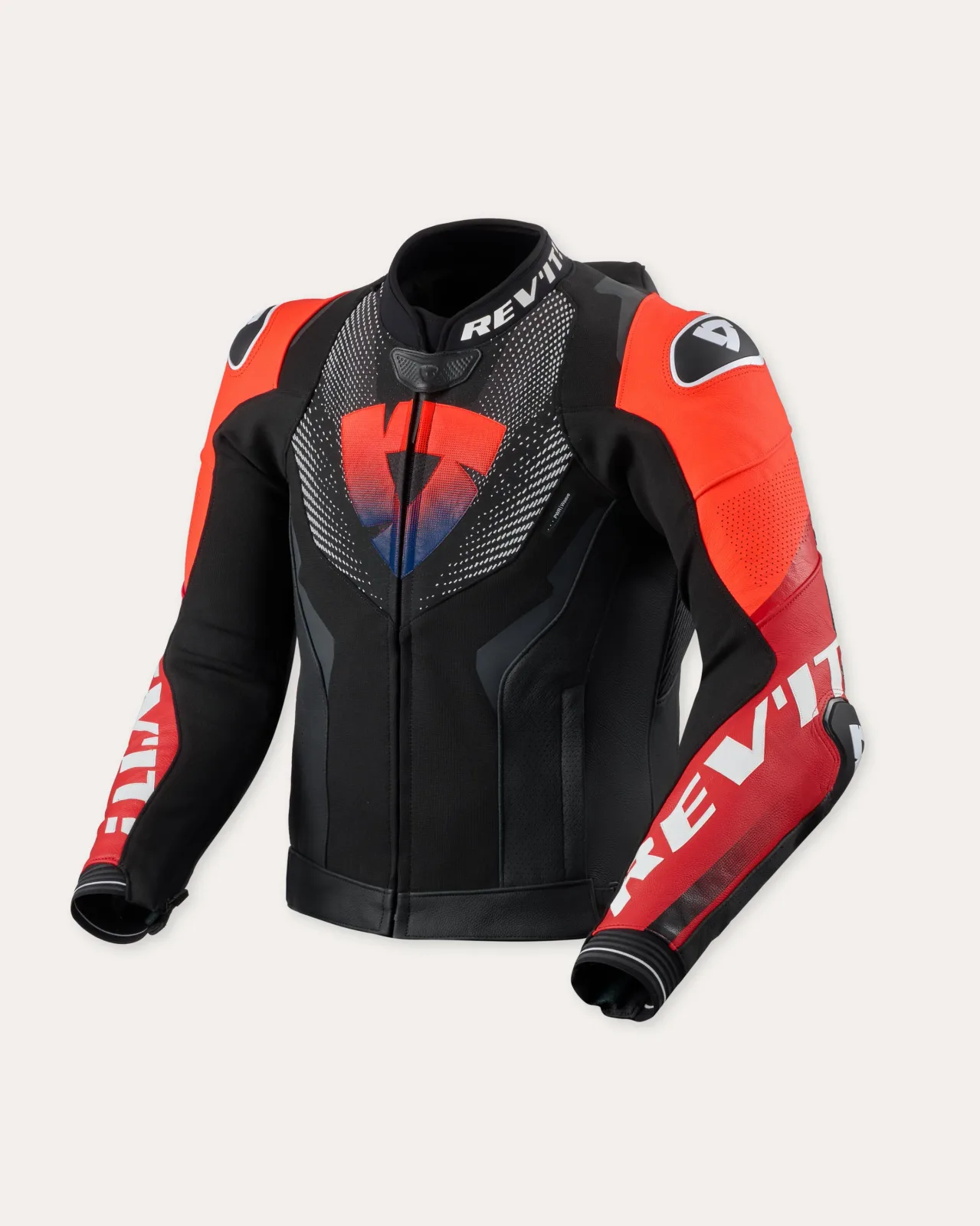 Кожено яке Rev'it Hyperspeed 3 Pro Black Red