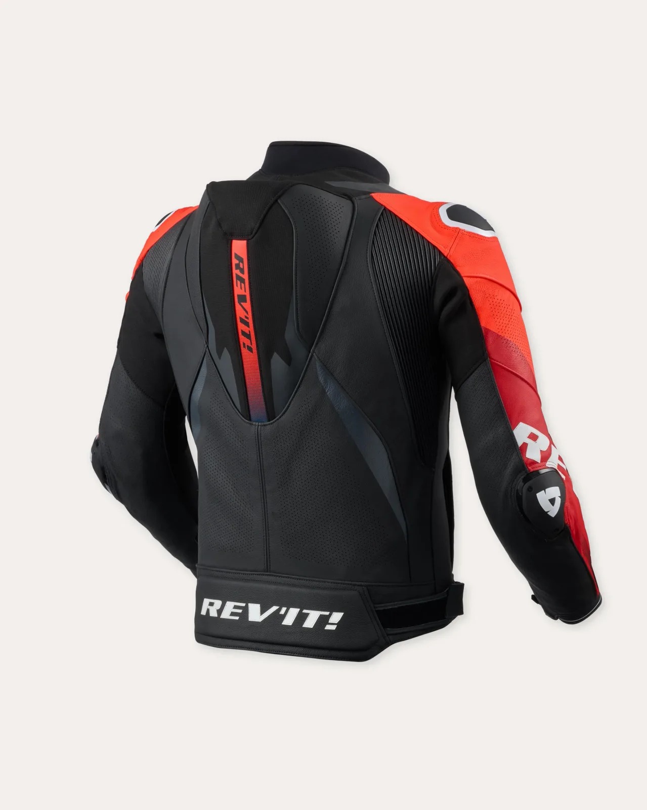 Кожено яке Rev'it Hyperspeed 3 Pro Black Red