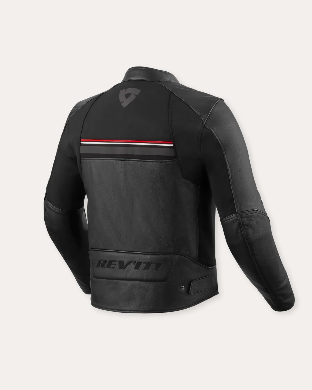 Кожено яке Rev'it Mile 2 Black Red