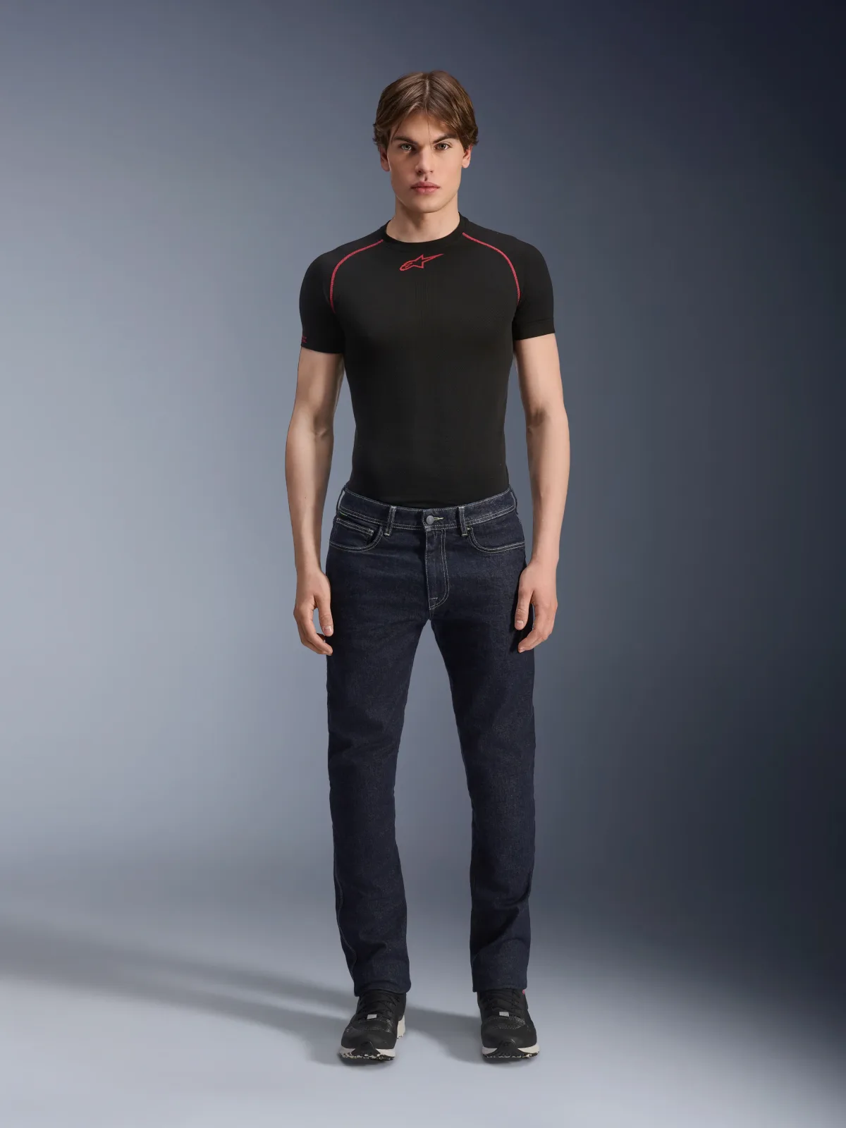 Мото дънки Alpinestars Copper V3 Rinse Blue