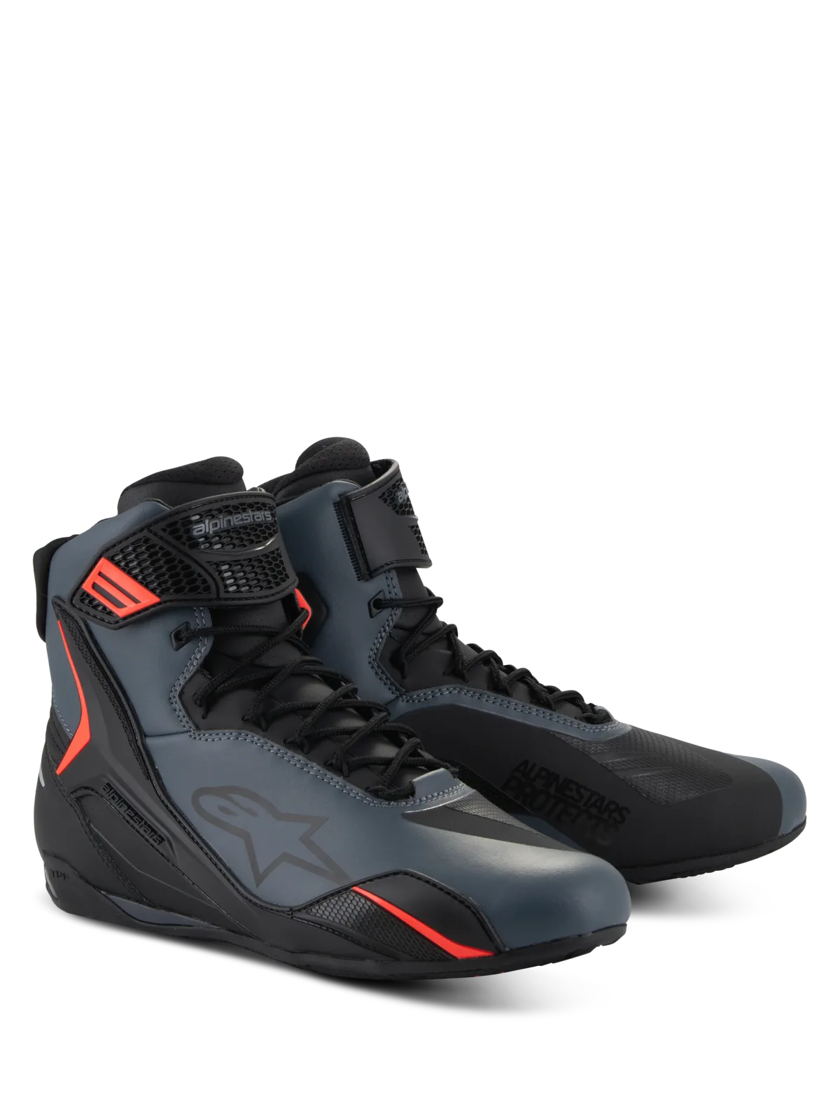 Мото обувки Alpinestars Faster-4 Black Gray Red Fluo