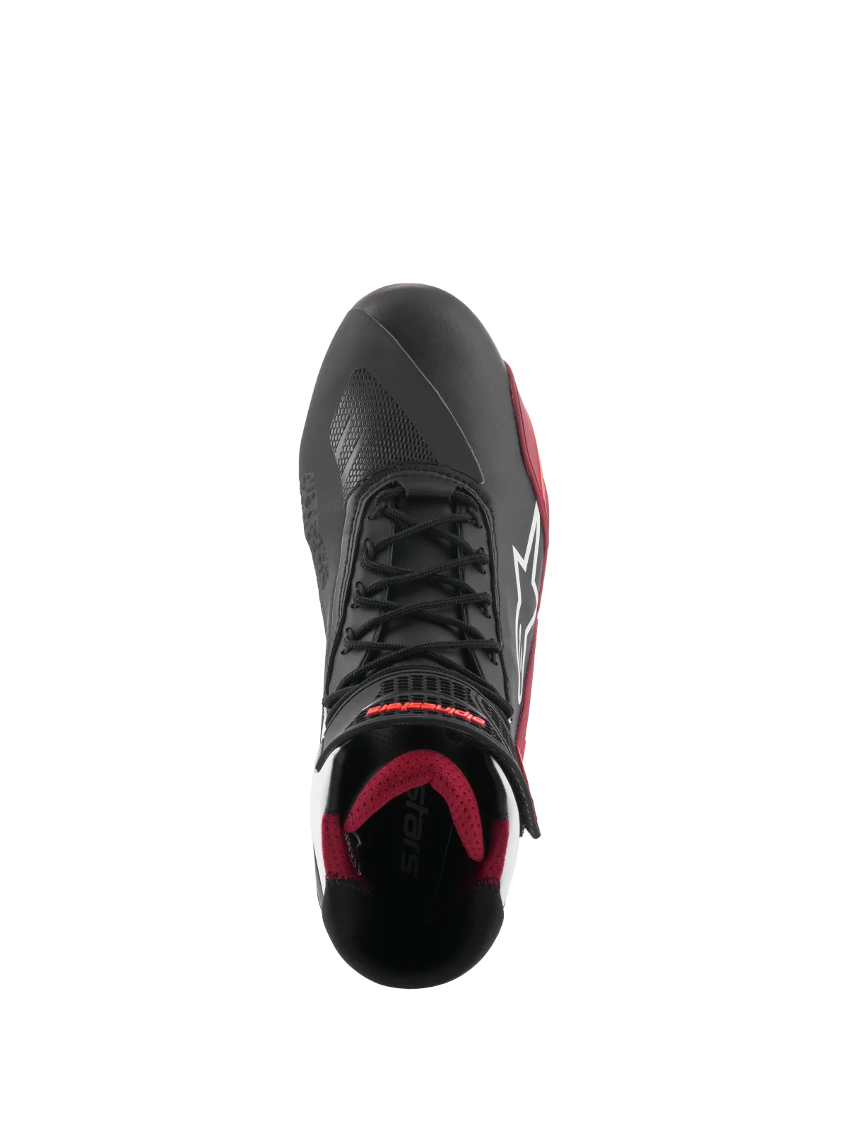 Мото обувки Alpinestars Faster-4 Black White Dark Red
