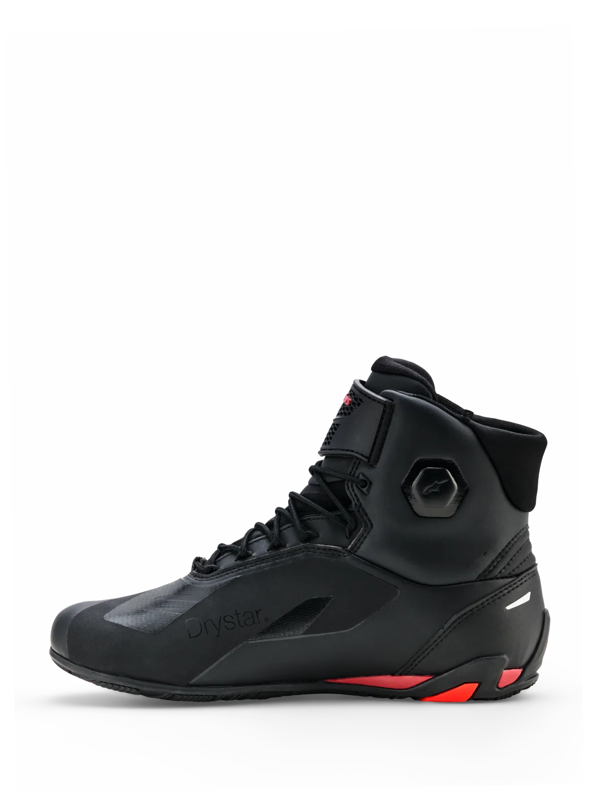 Мото обувки Alpinestars Faster-4 Drystar Black Rio Red Red Fluo