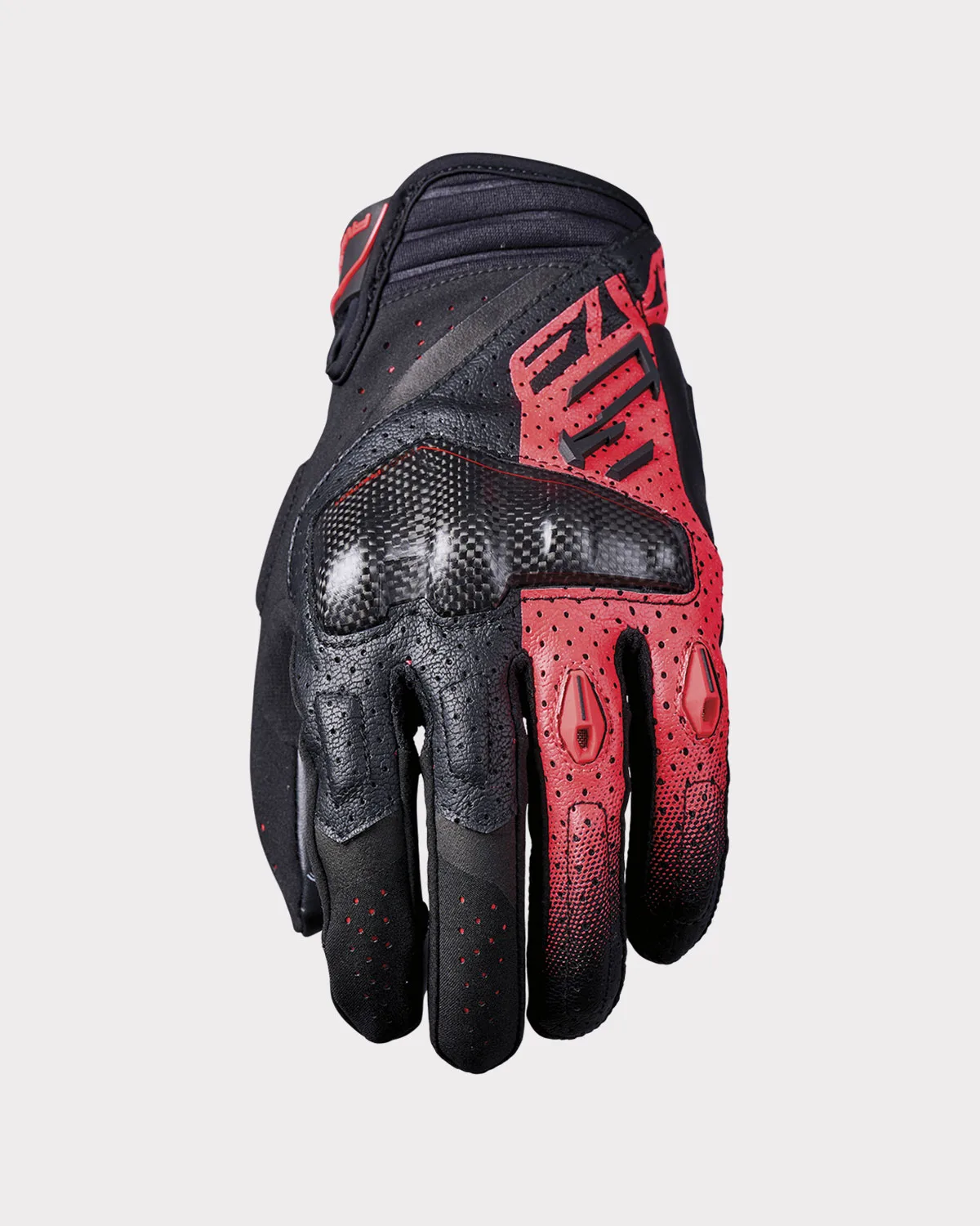 Мото ръкавици Five RSC EVO Black Fluo Red