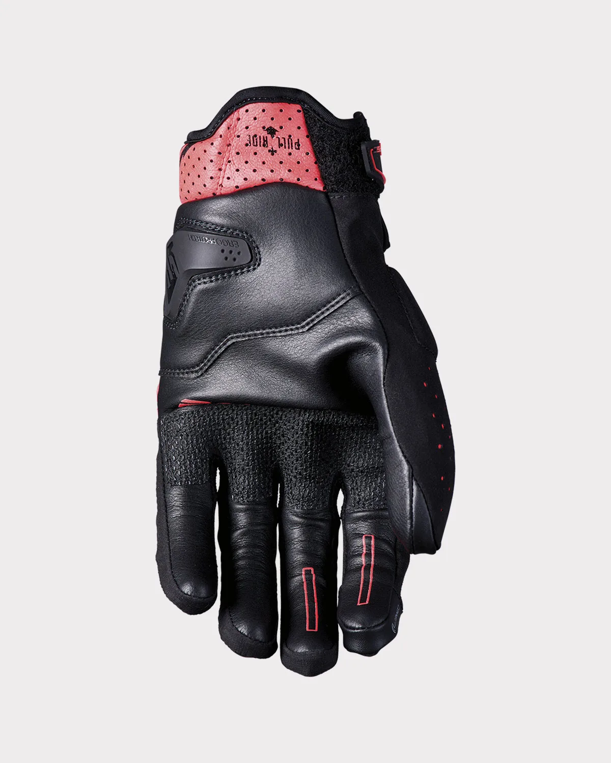Мото ръкавици Five RSC EVO Black Fluo Red