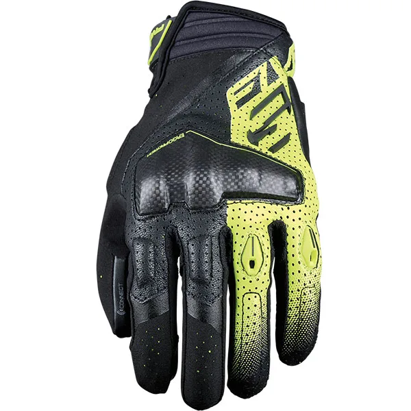 Мото ръкавици Five RSC EVO Black Fluo Yellow