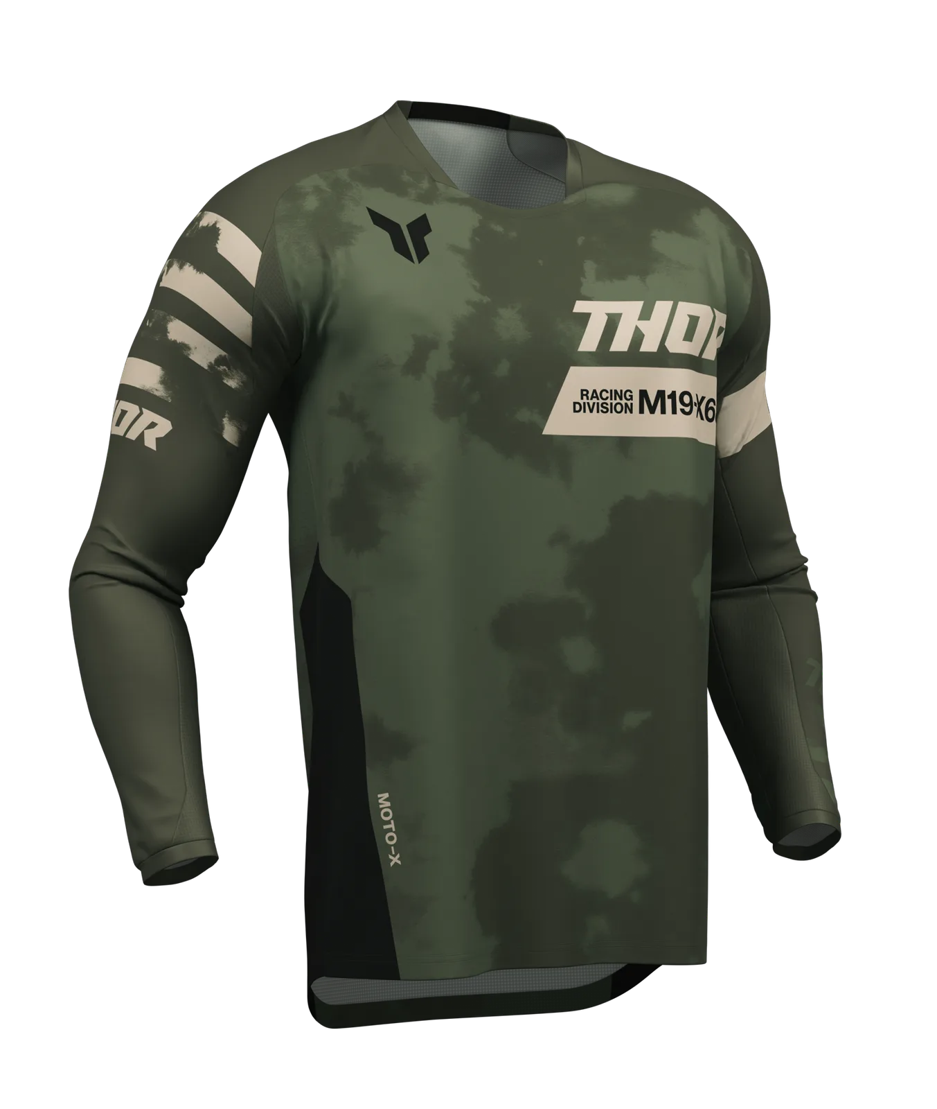 Мотокрос джърси Thor Launchmode Bleach Black Camo