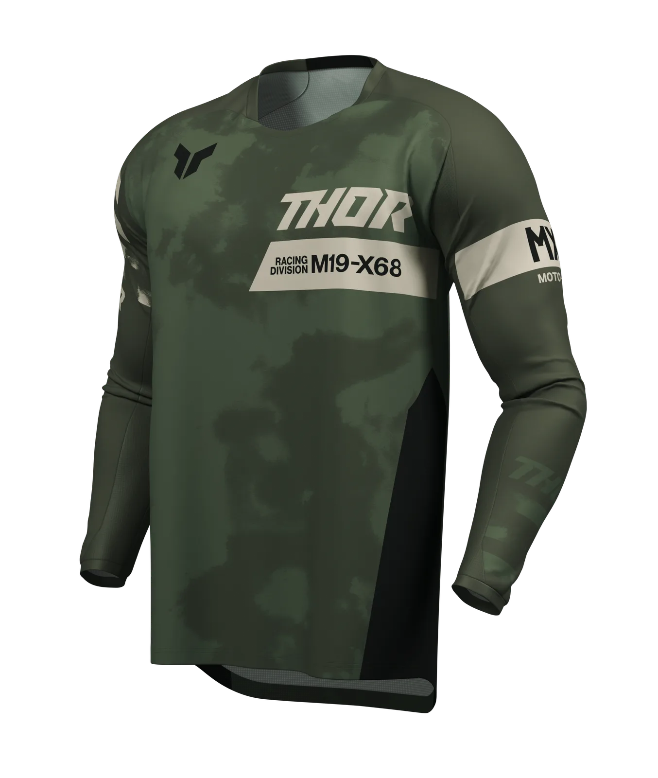 Мотокрос джърси Thor Launchmode Bleach Black Camo