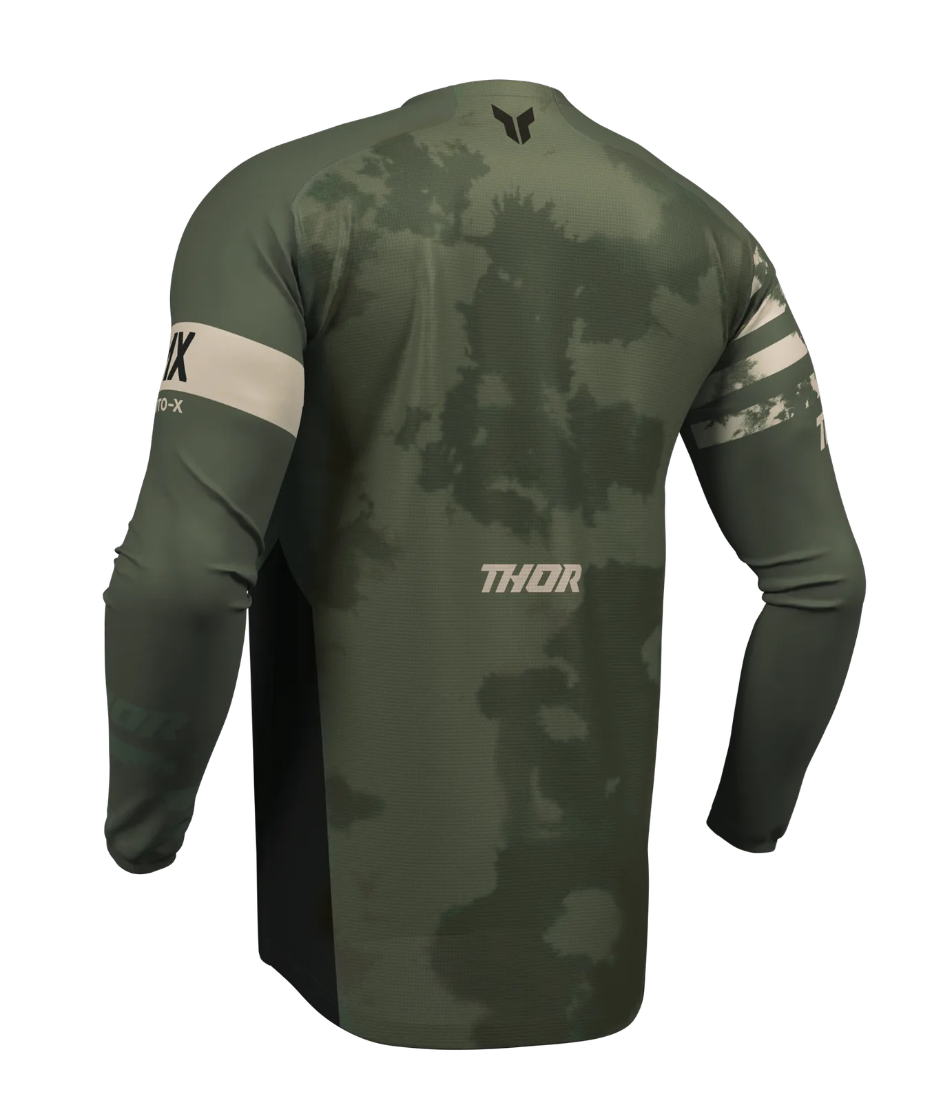 Мотокрос джърси Thor Launchmode Bleach Black Camo