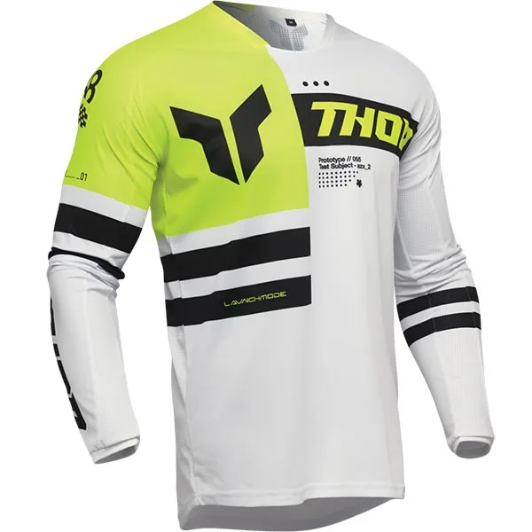 Мотокрос джърси Thor Launchmode Dozer Acid Black
