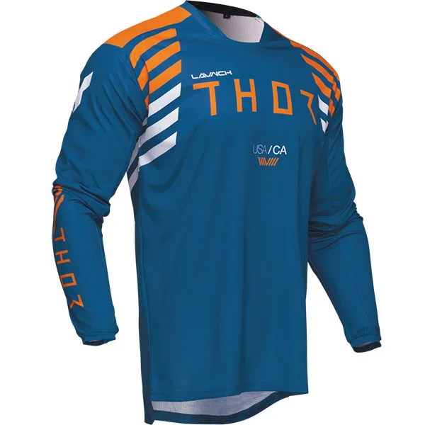Мотокрос джърси Thor Launchmode Zone Blue
