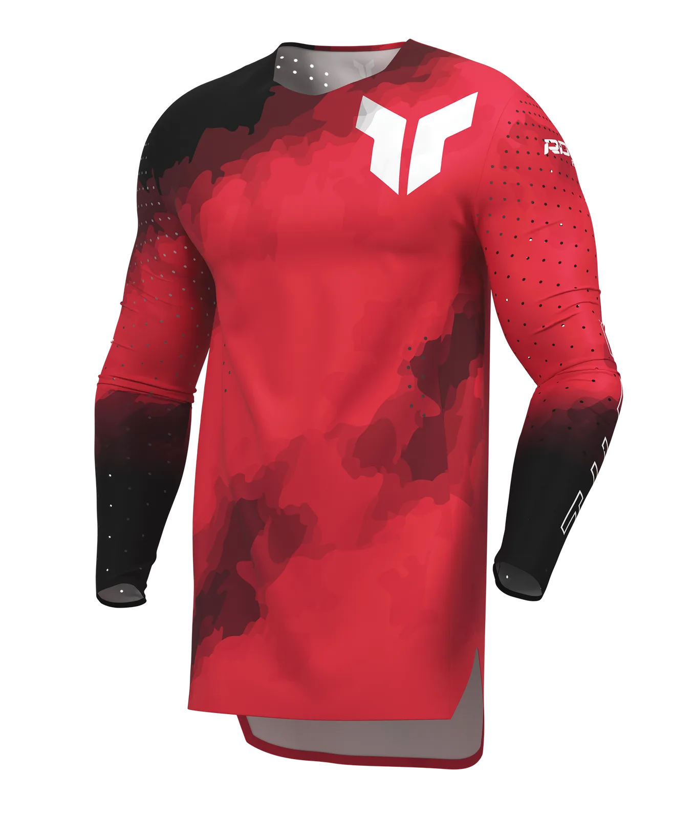 Мотокрос джърси Thor Sportmode Carbon Black Red