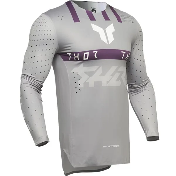 Мотокрос джърси Thor Sportmode Flite Gray Purple