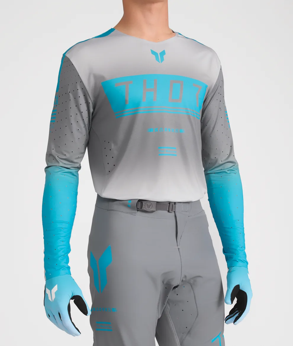 Мотокрос джърси Thor Sportmode Geo Charcoal Gray