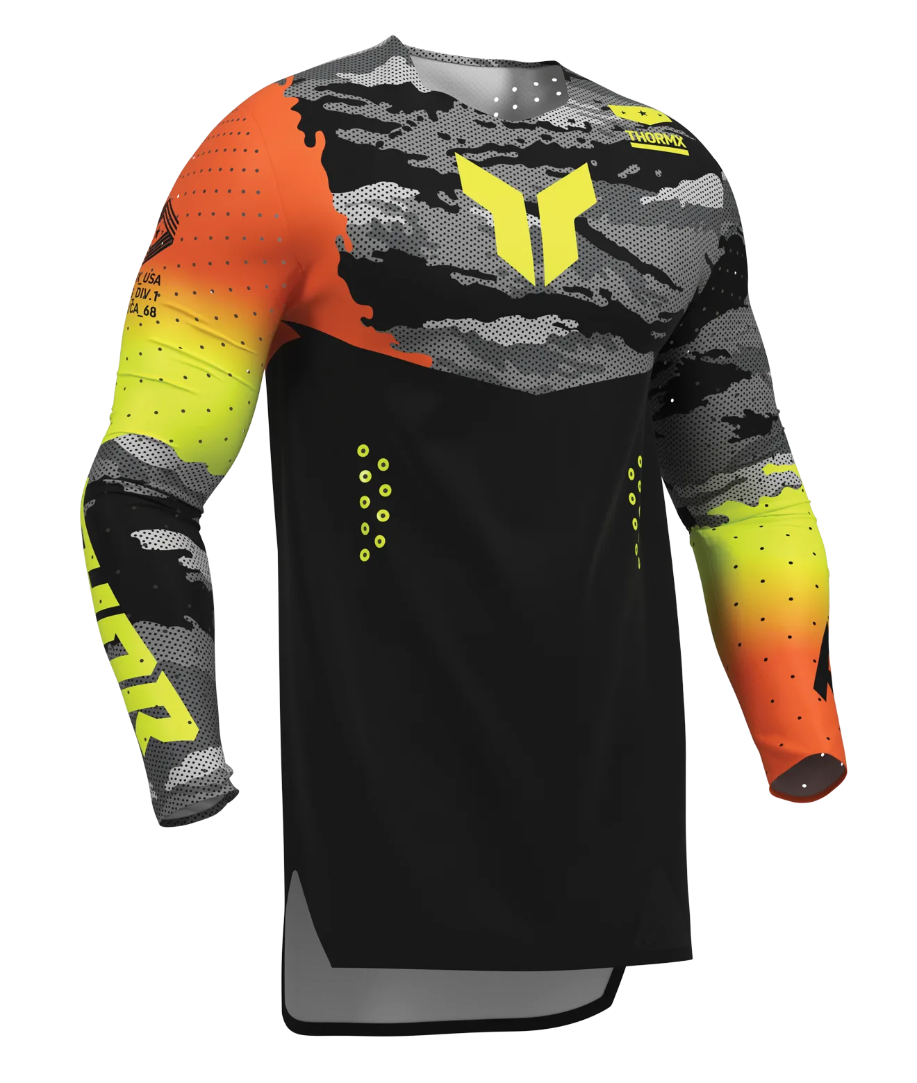 Мотокрос джърси Thor Sportmode Recon Acid Black