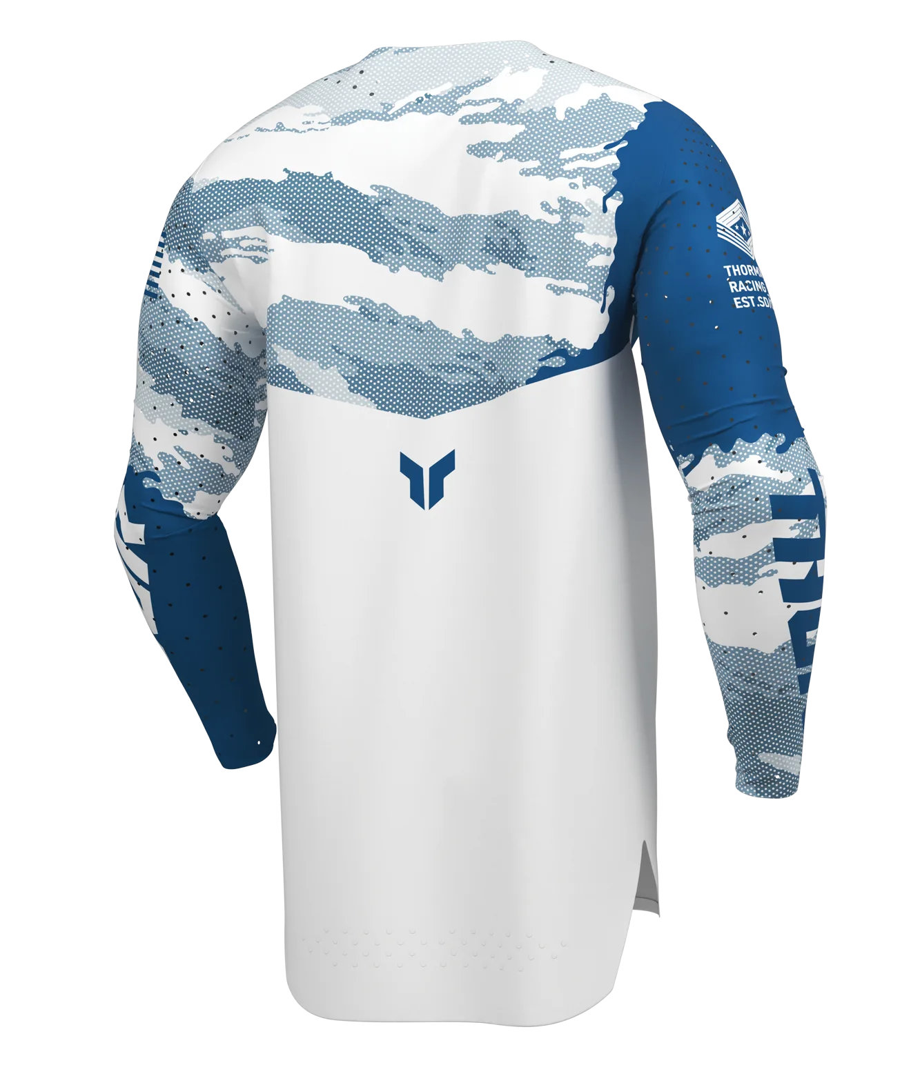 Мотокрос джърси Thor Sportmode Recon White Blue