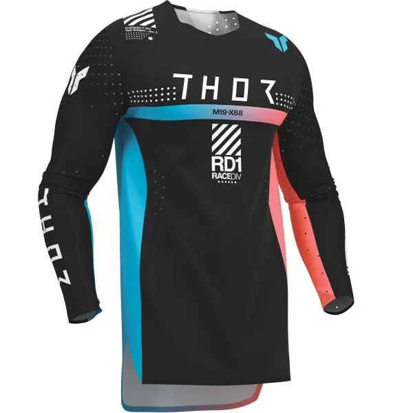 Мотокрос джърси Thor Sportmode Synth Black